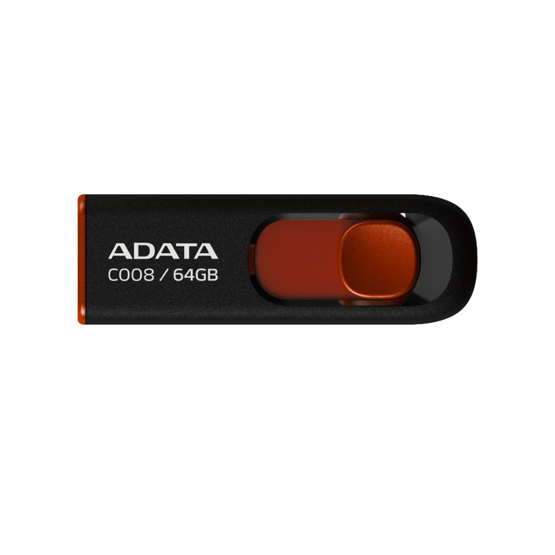 Memoria USB ADATA C008 – Negro, 64 GB, USB 2.0