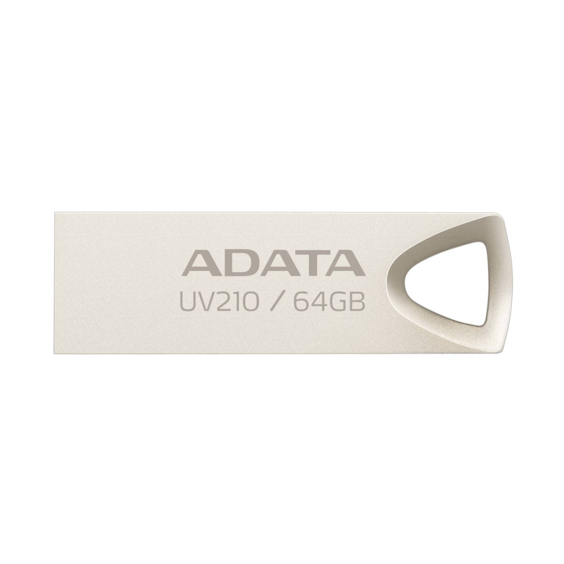 Memoria USB ADATA – Plata, 64 GB, USB 2.0