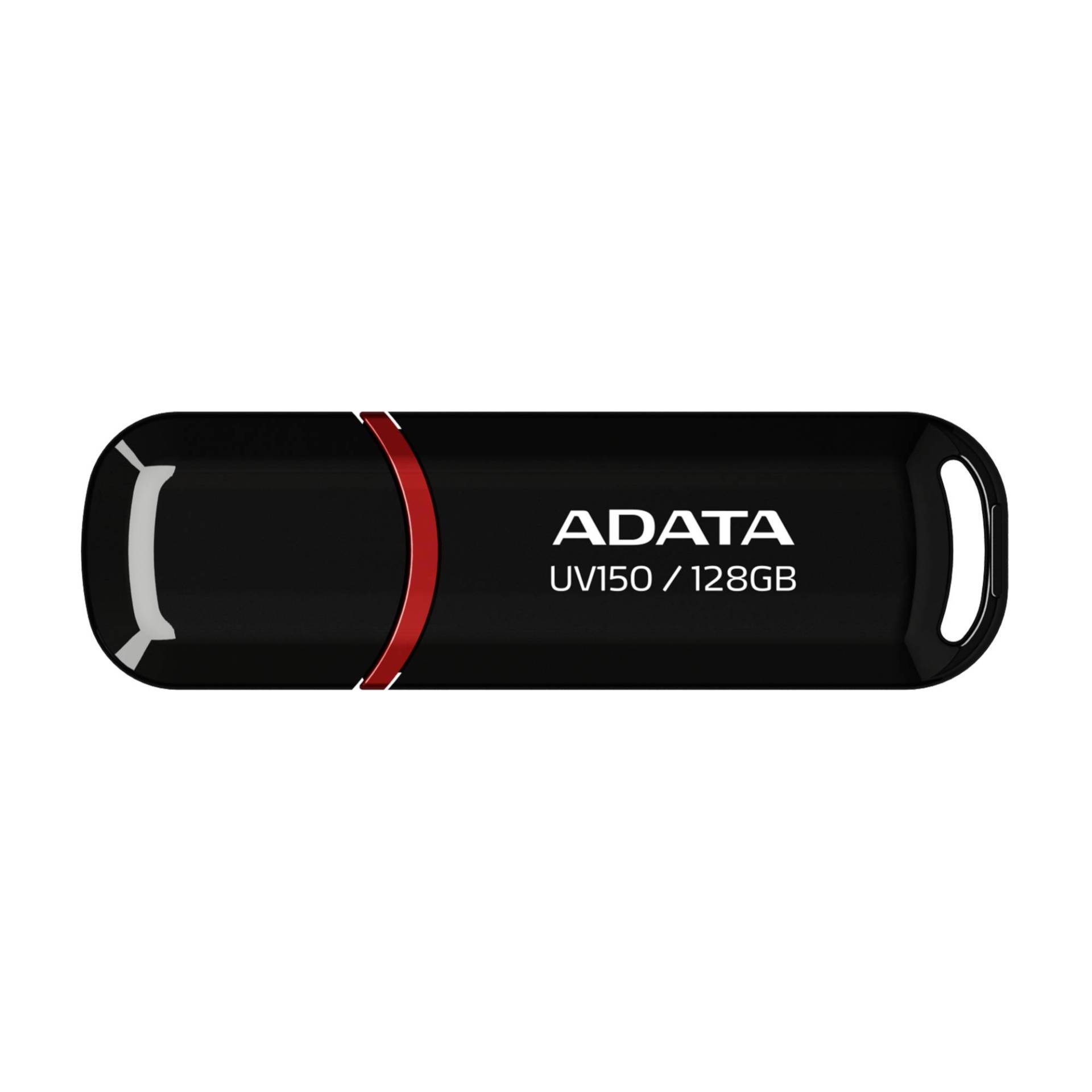 Memoria USB ADATA AUV150-128G-RBK – Negro, 128 GB, USB 3.2, retro compatible a 3.1, 3.0 y 2.0.