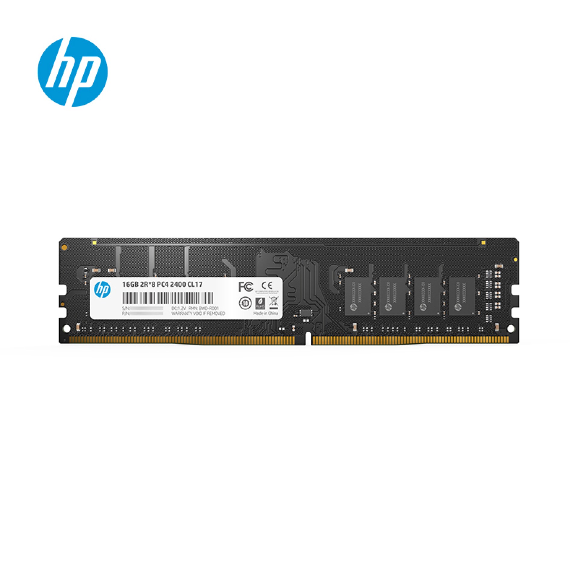 Memoria RAM  HP 7EH55AA#ABM – 8 GB, DDR4, 2666 MHz, U-DIMM