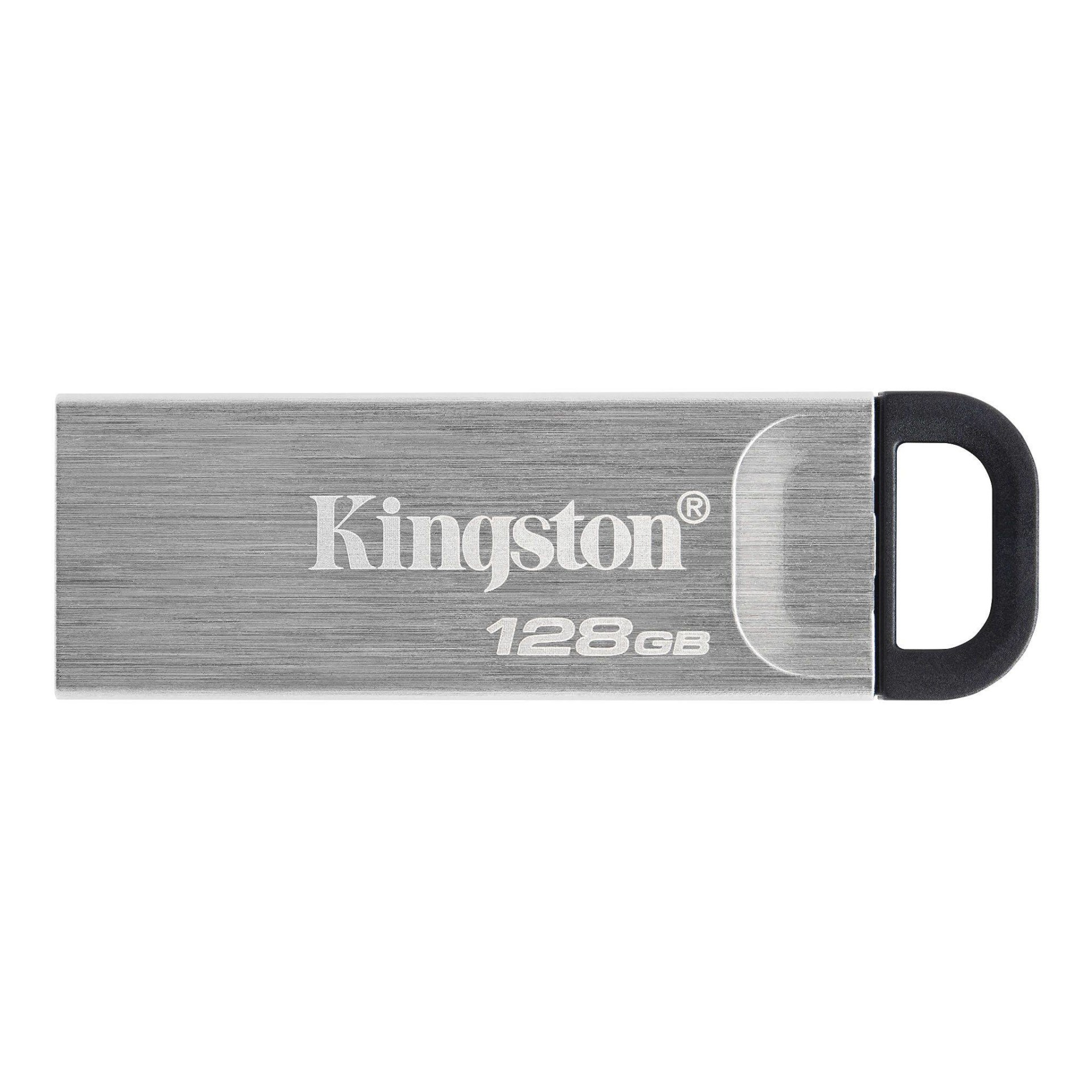 MEMORIA USB KINGSTON DATATRAVELER KYSON 128GB 3.2 GEN 1 METÁLICA –