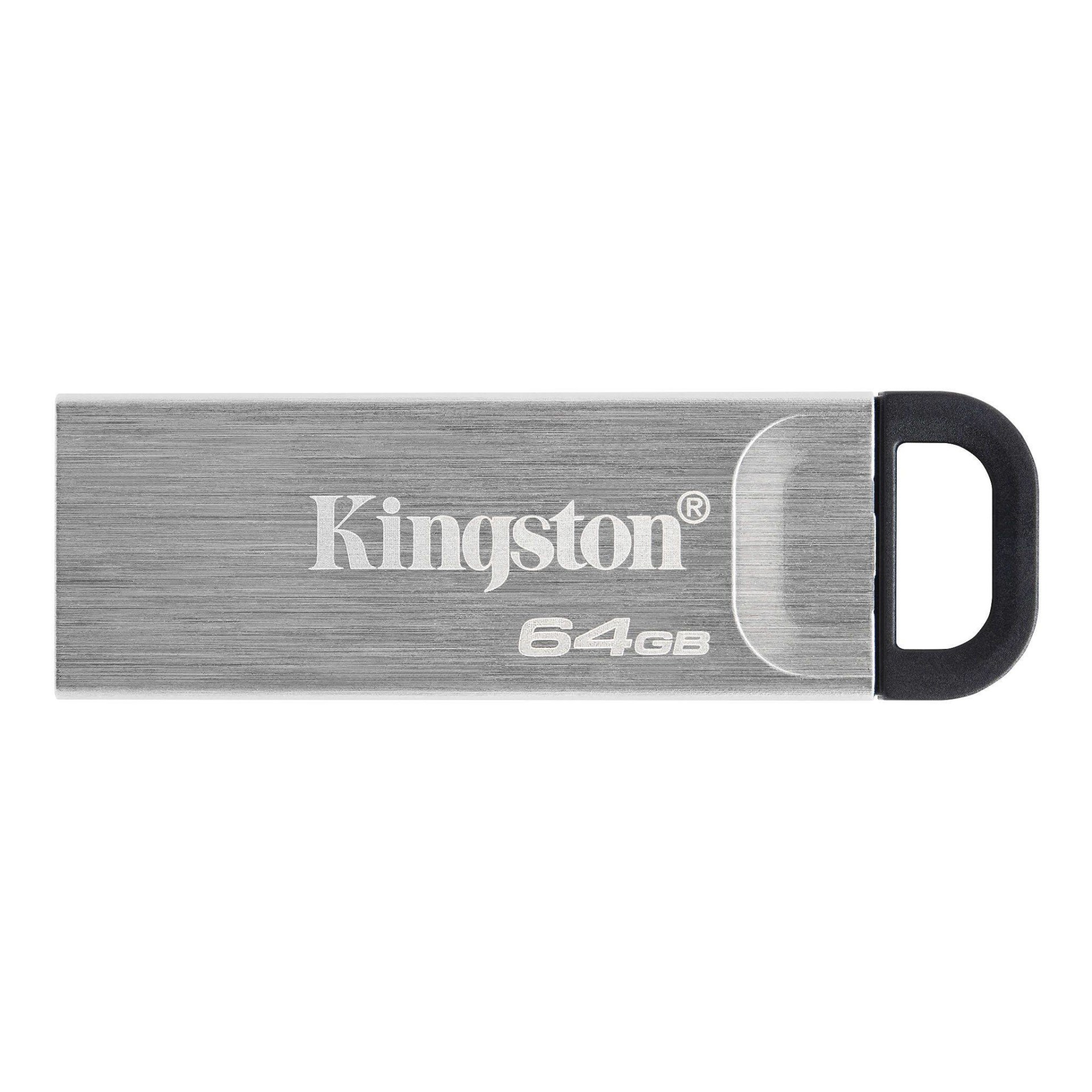 MEMORIA USB KINGSTON DATATRAVELER KYSON 64GB 3.2 GEN 1 METÁLICA –