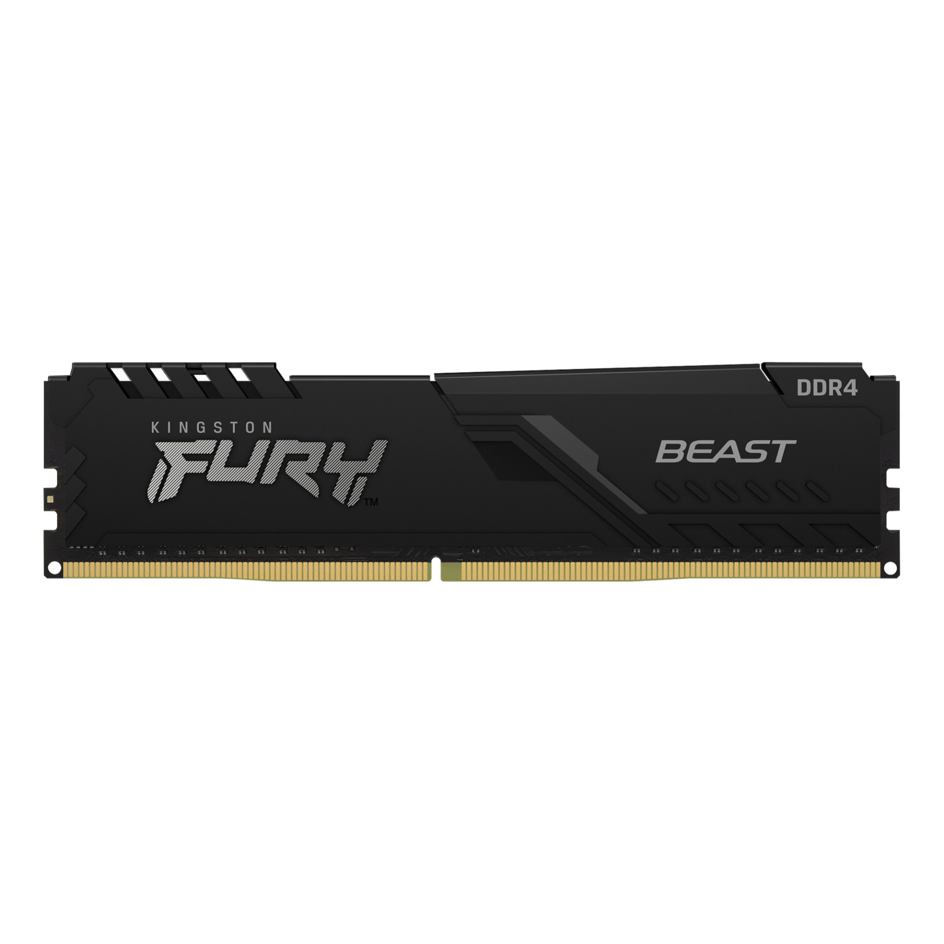 MEMORIA RAM KINGSTON FURY BEAST BLACK 16GB 3200MT/S DDR4 CL16 DIMM 1GX8 –