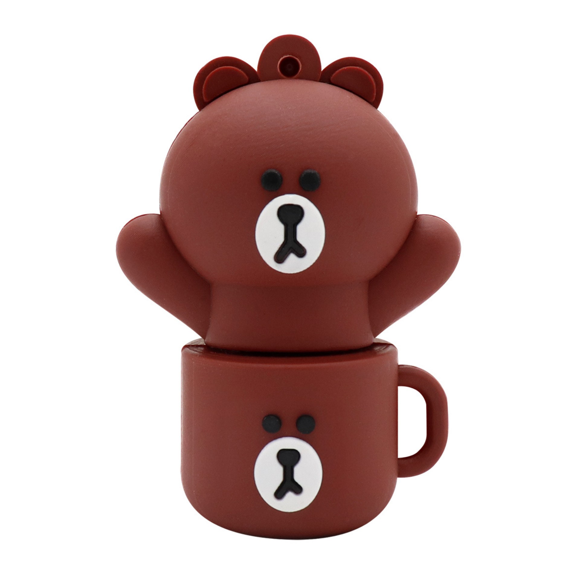 MEMORIA FLASH USB 32GB – OSO CON TAZA BROBOTIX 190432-22, 32 GB, USB tipo A