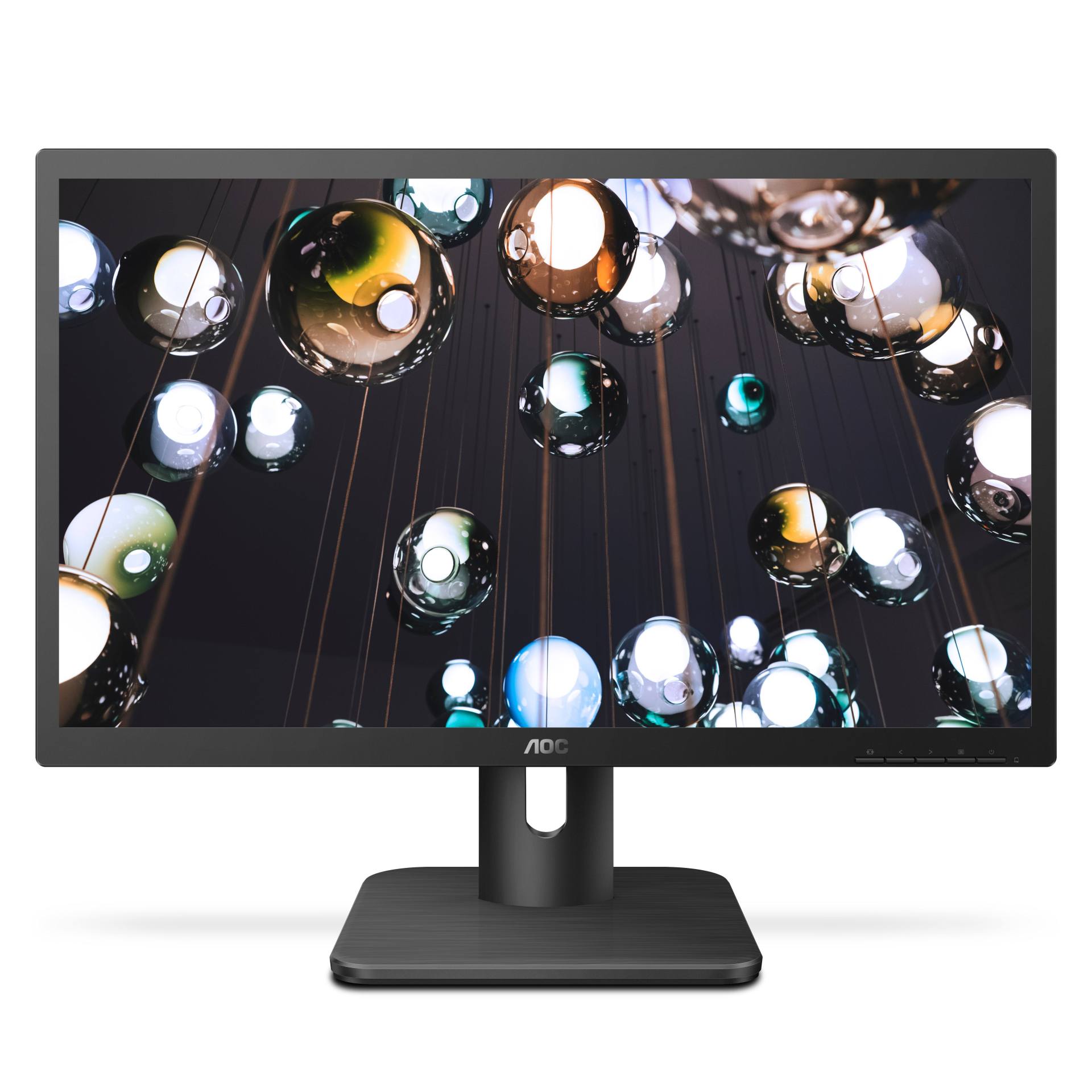 Monitor  AOC 20E1H – 20 pulgadas, 200 cd / m², 1600 x 900 Pixeles, Negro