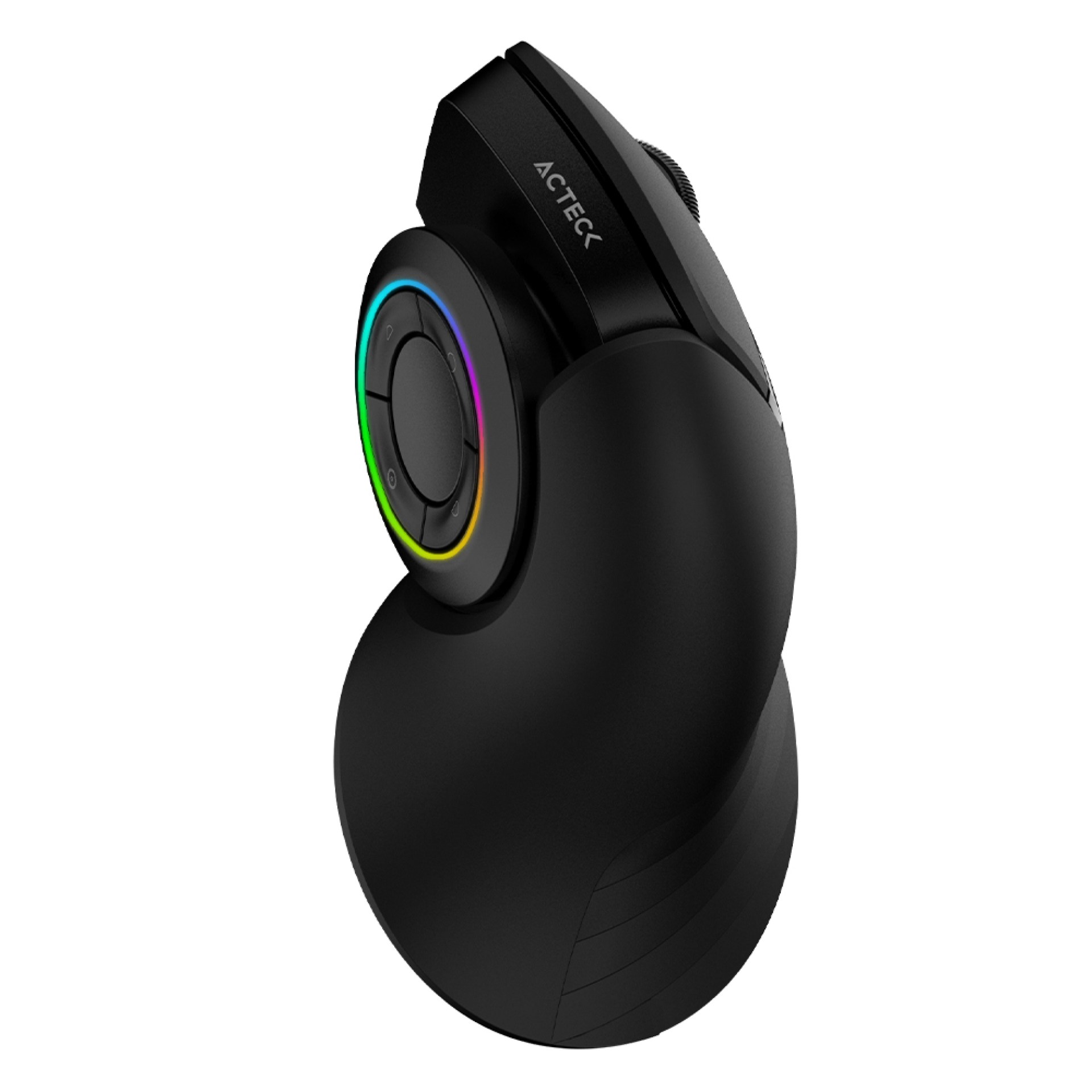 Mouse Inalámbrico Vertical  ACTECK OPTIMIZE MI690 – Negro, 6 botones + scroll, Inalámbrico, 1000/1600/2400