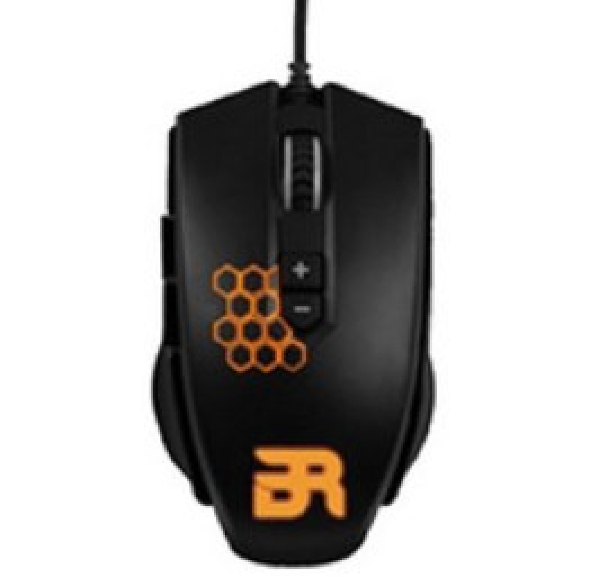 Mouse Gaming Balam Rush BR-912877 – USB, Juego, Laser, 8200 DPI, Negro