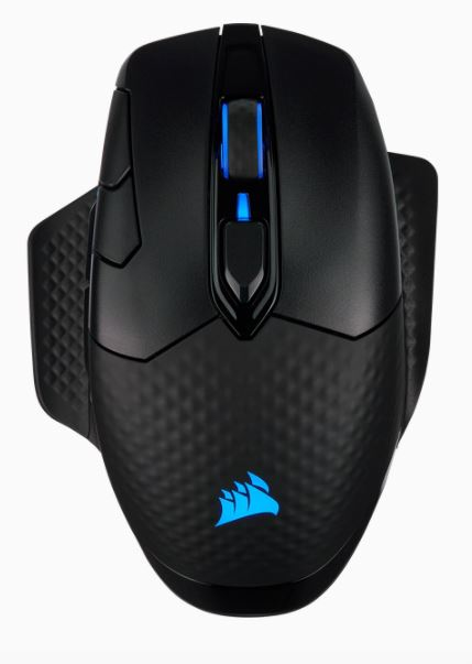 Mouse  CORSAIR CORE RGB PRO – USB, Óptico, 18000 ppp, Negro