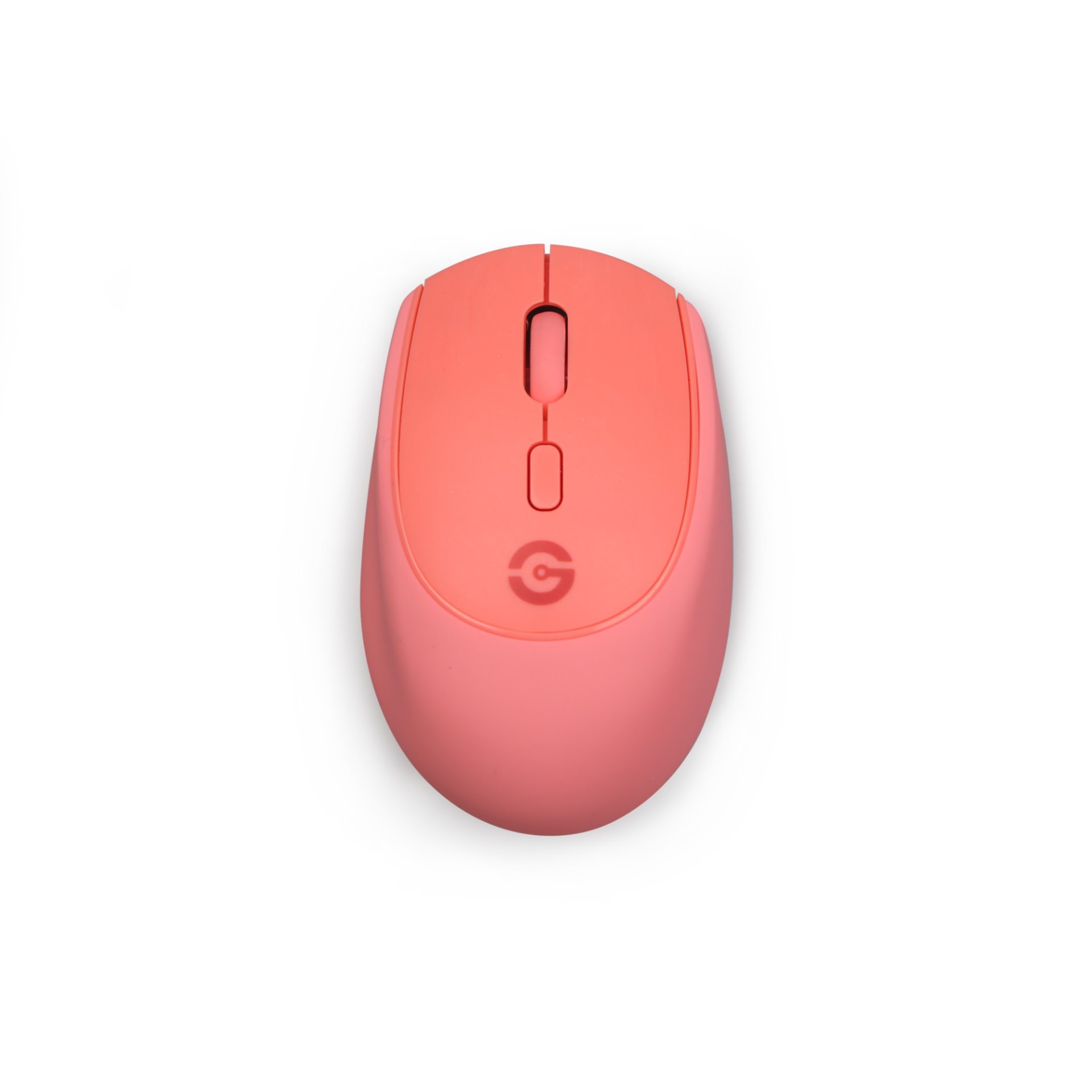 GETTTECH MOUSE INALAMBRICO COLORFUL – ROJO, ERGONOMICO, GEL DE SILICONA, 2 BOTONES 1 SCROLL, RESOLUCION HASTA 1600PPP, MOD. GAC-24405R