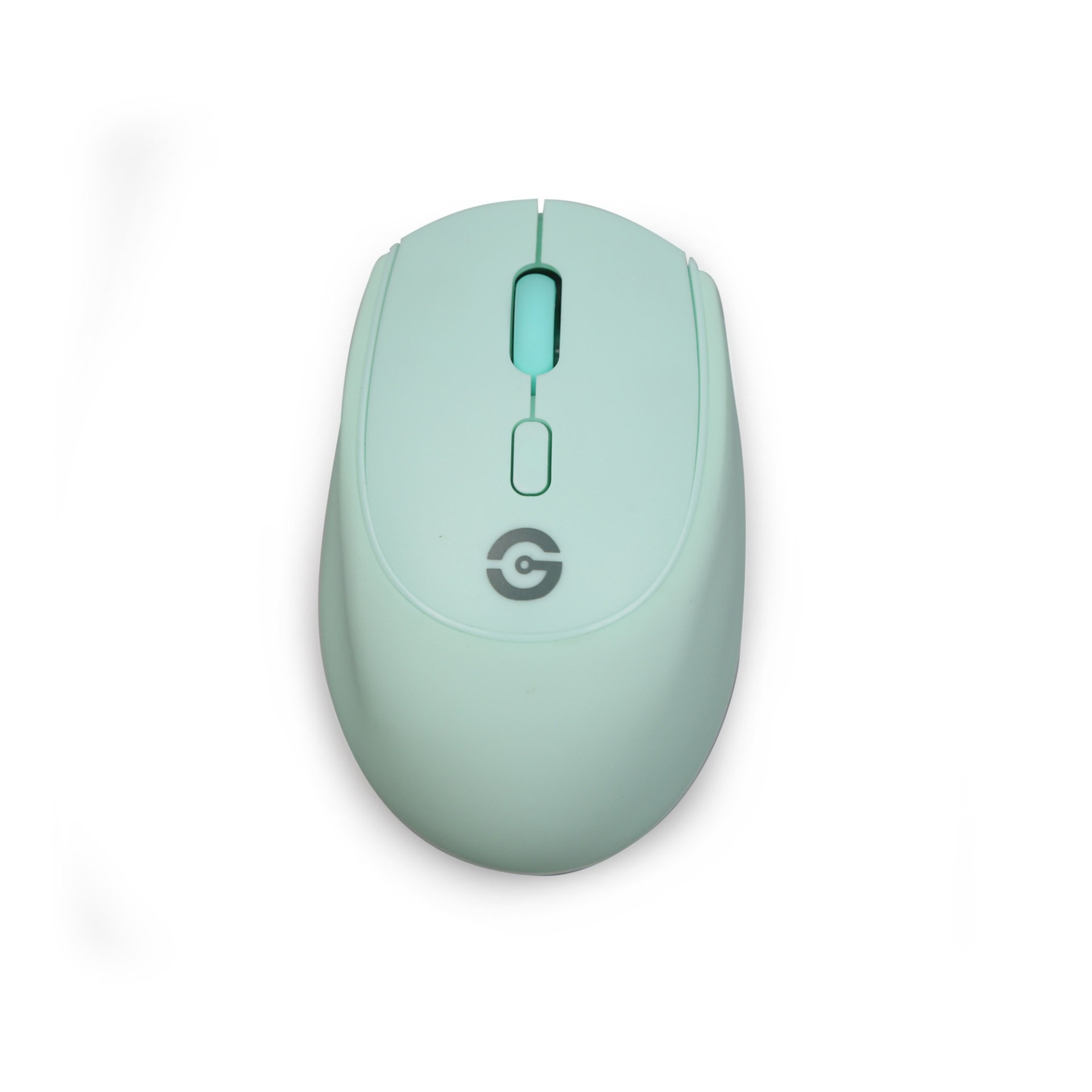 GETTTECH MOUSE INALAMBRICO COLORFUL – MENTA, ERGONOMICO, GEL DE SILICONA, 2 BOTONES 1 SCROLL, RESOLUCION HASTA 1600PPP, MOD. GAC-24405M