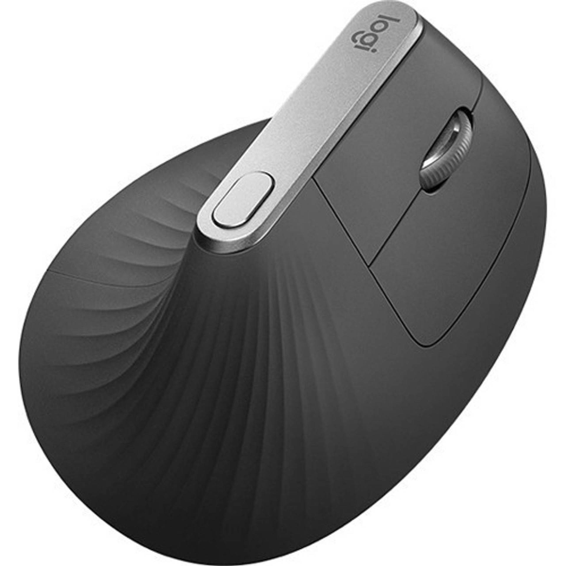 Mouse Ergonómico MX VERTICAL 910-005447. Ángulo vertical de 57° de MX Vertical reduce la presión en la muñeca y el pulgar –