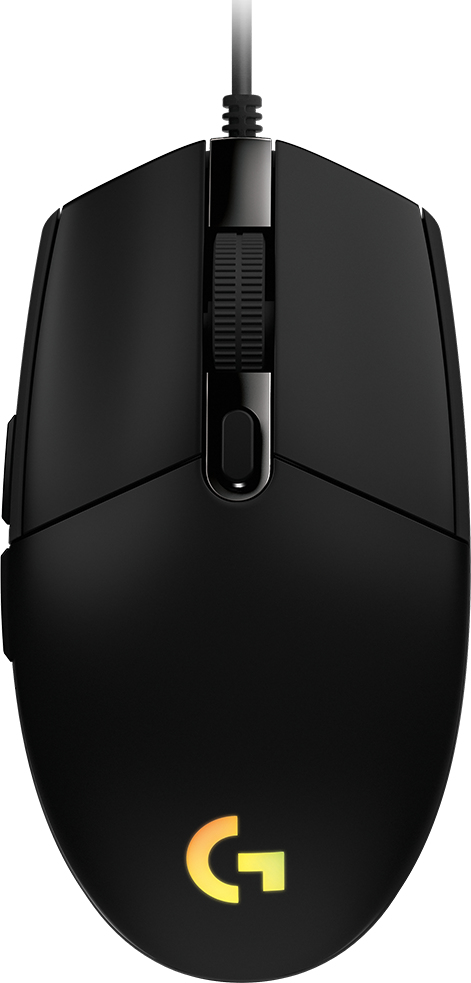 Mouse LOGITECH  G203 – USB, Juego, 200-8.000 dpi, Negro