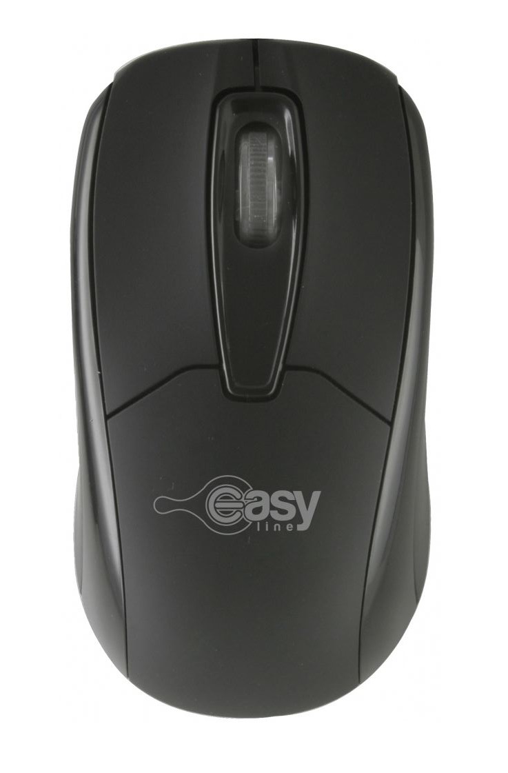 Mouse Easy Line EASY LINE – Negro, USB, 1000 DPI