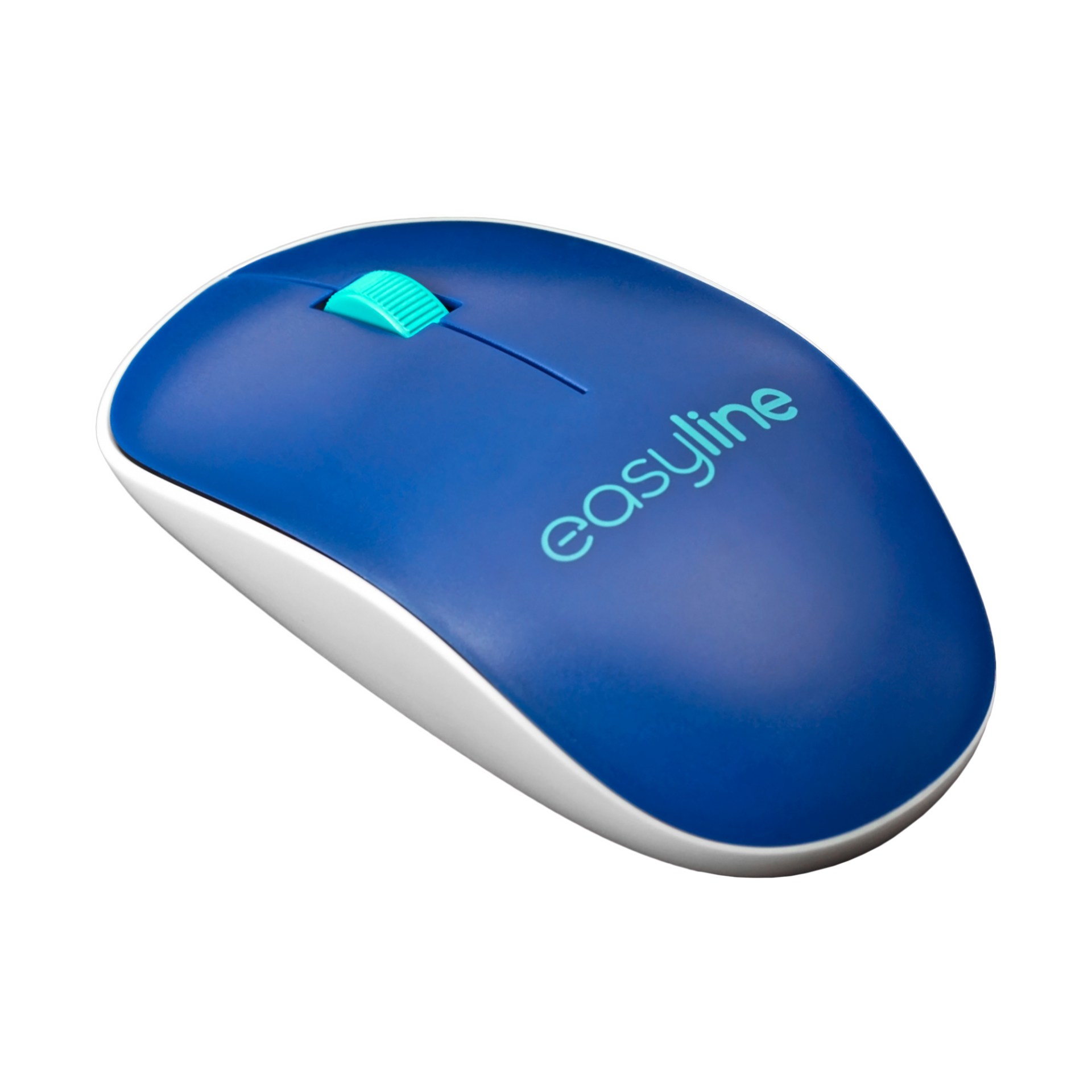 Mouse Easy Line EL-995128 – Azul, Inalámbrico, 1000 DPI