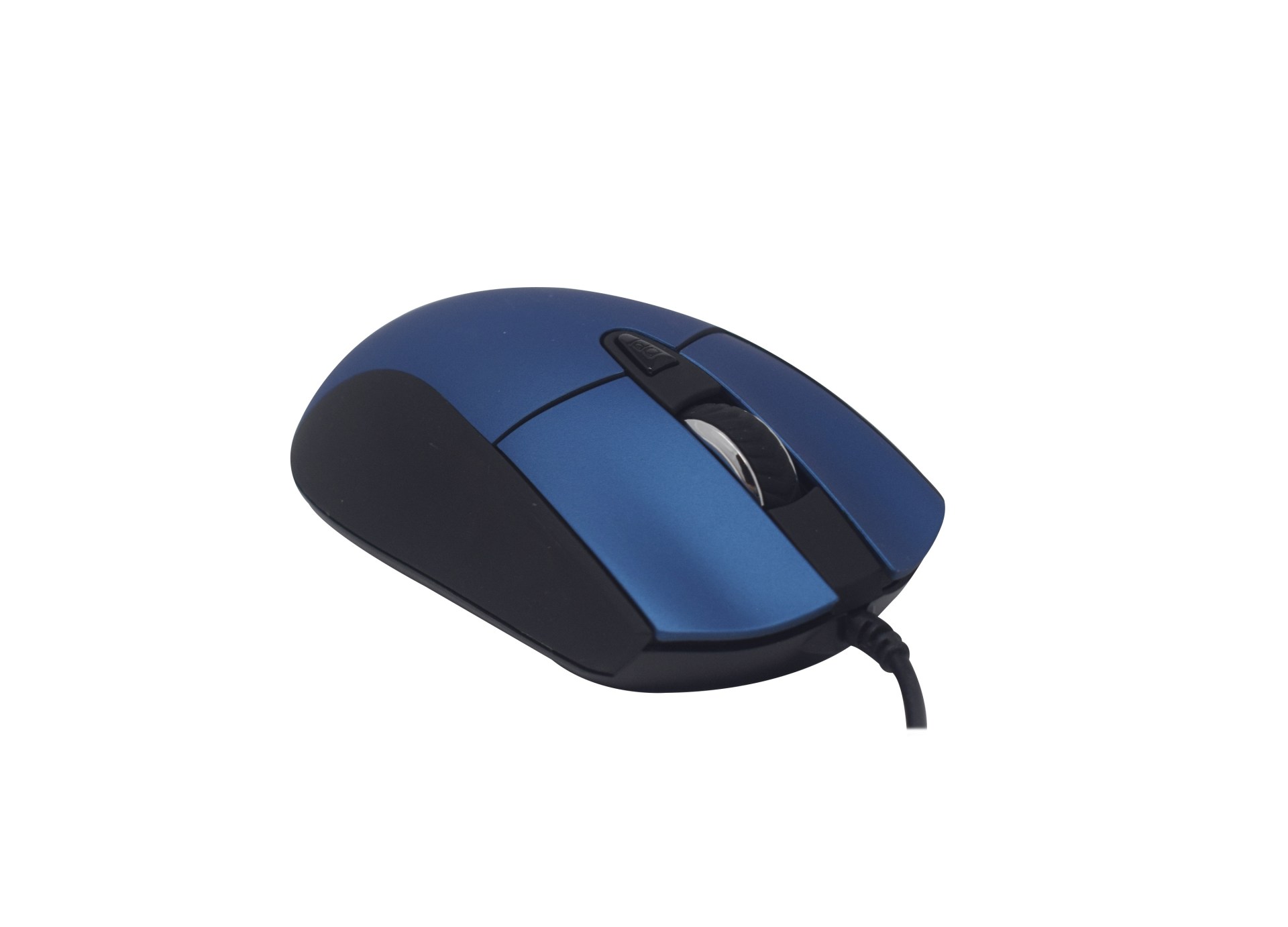 Mouse Naceb Technology NA-0115A – Azul, 6 botones, Alámbrico, Óptico, 800 – 2400 DPI