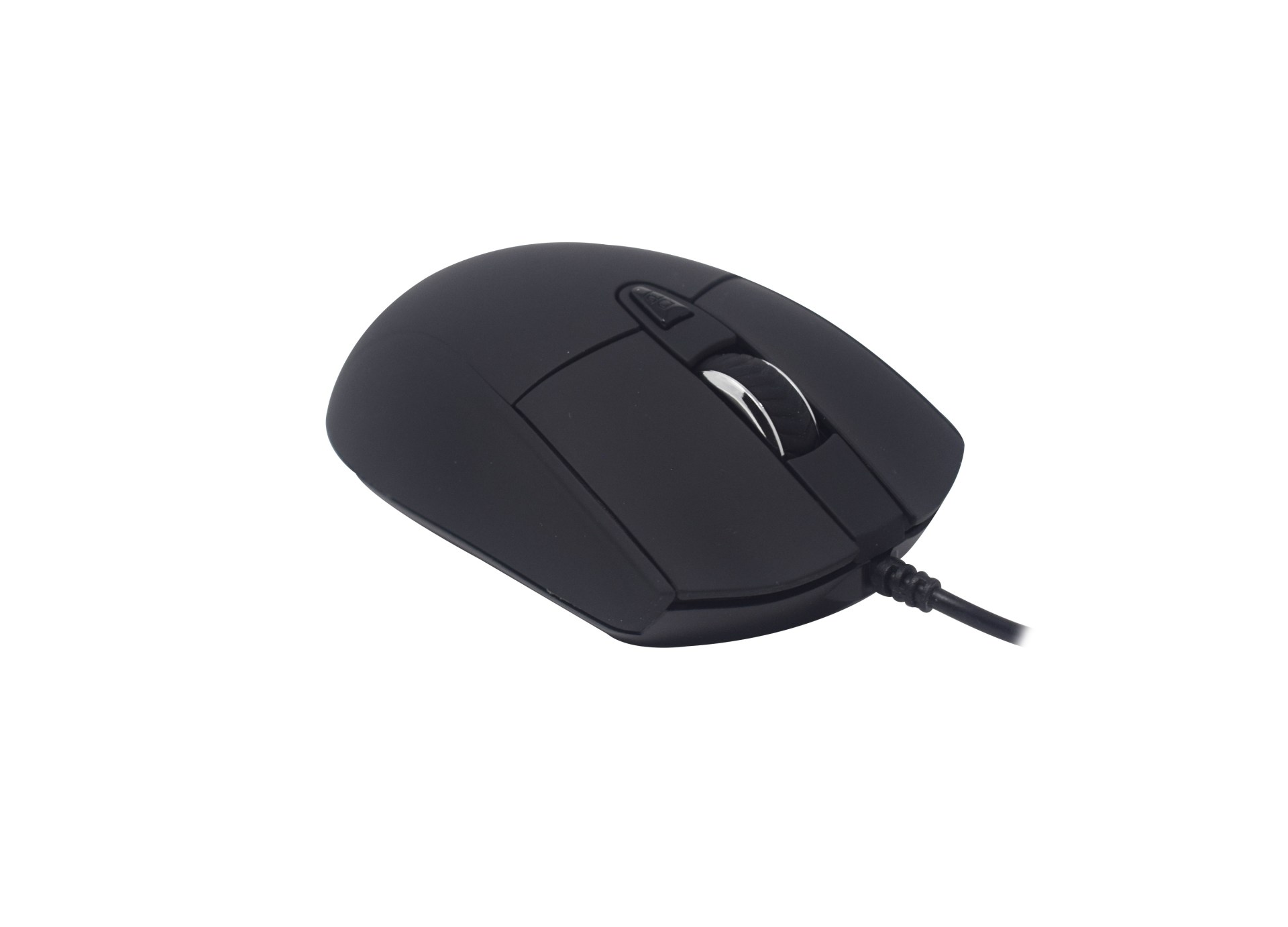 Mouse Naceb Technology NA-0115N – Negro, 6 botones, Alámbrico, Óptico, 800 – 2400 DPI