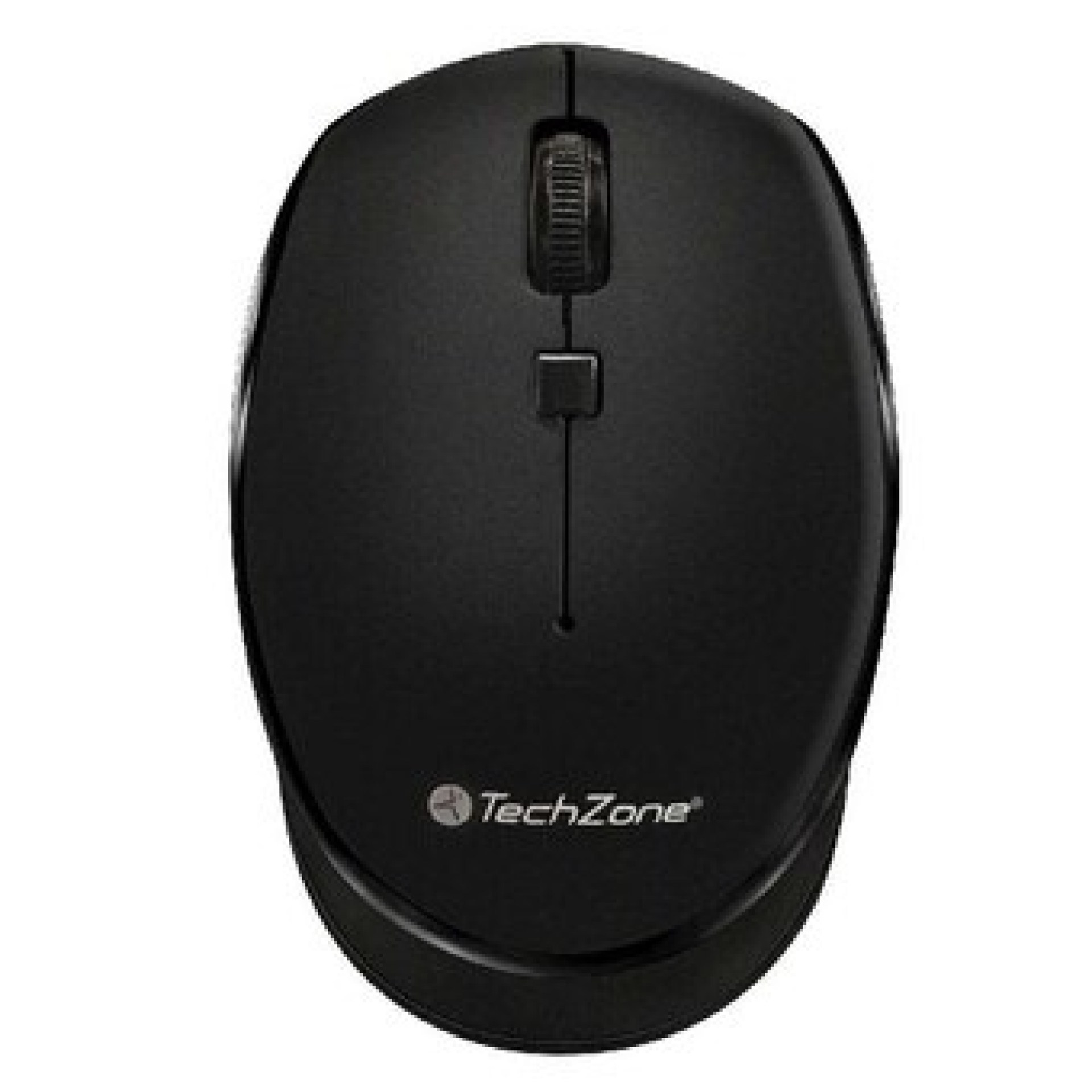 Mouse inalámbrico Start Black TechZone – hasta 1600 DPI’s, 3 botones, textura en rubber, 1 año de garantía.