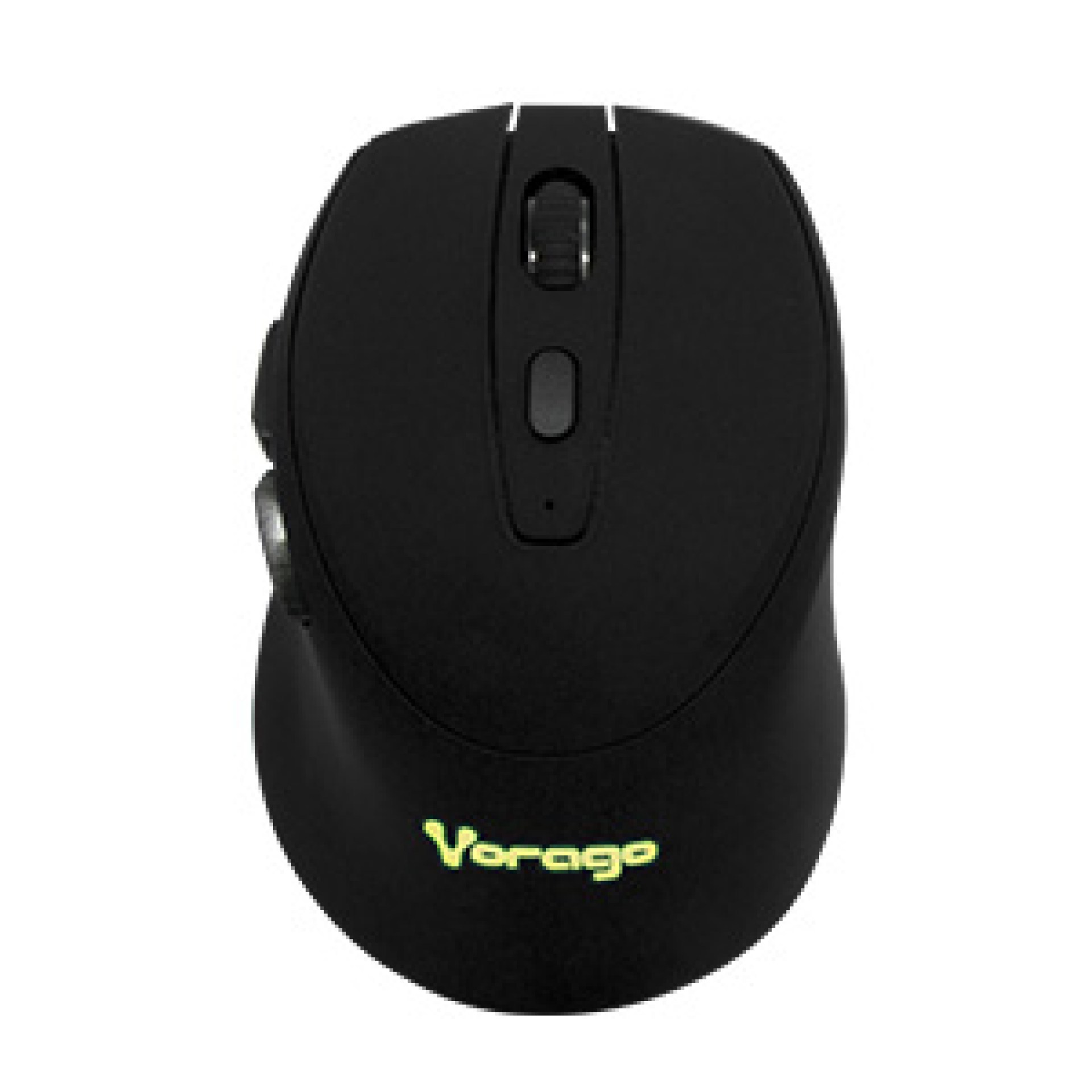 Mouse Inalámbrico Iluminado VORAGO MO-306 – Negro, 2400 DPI, Recargable