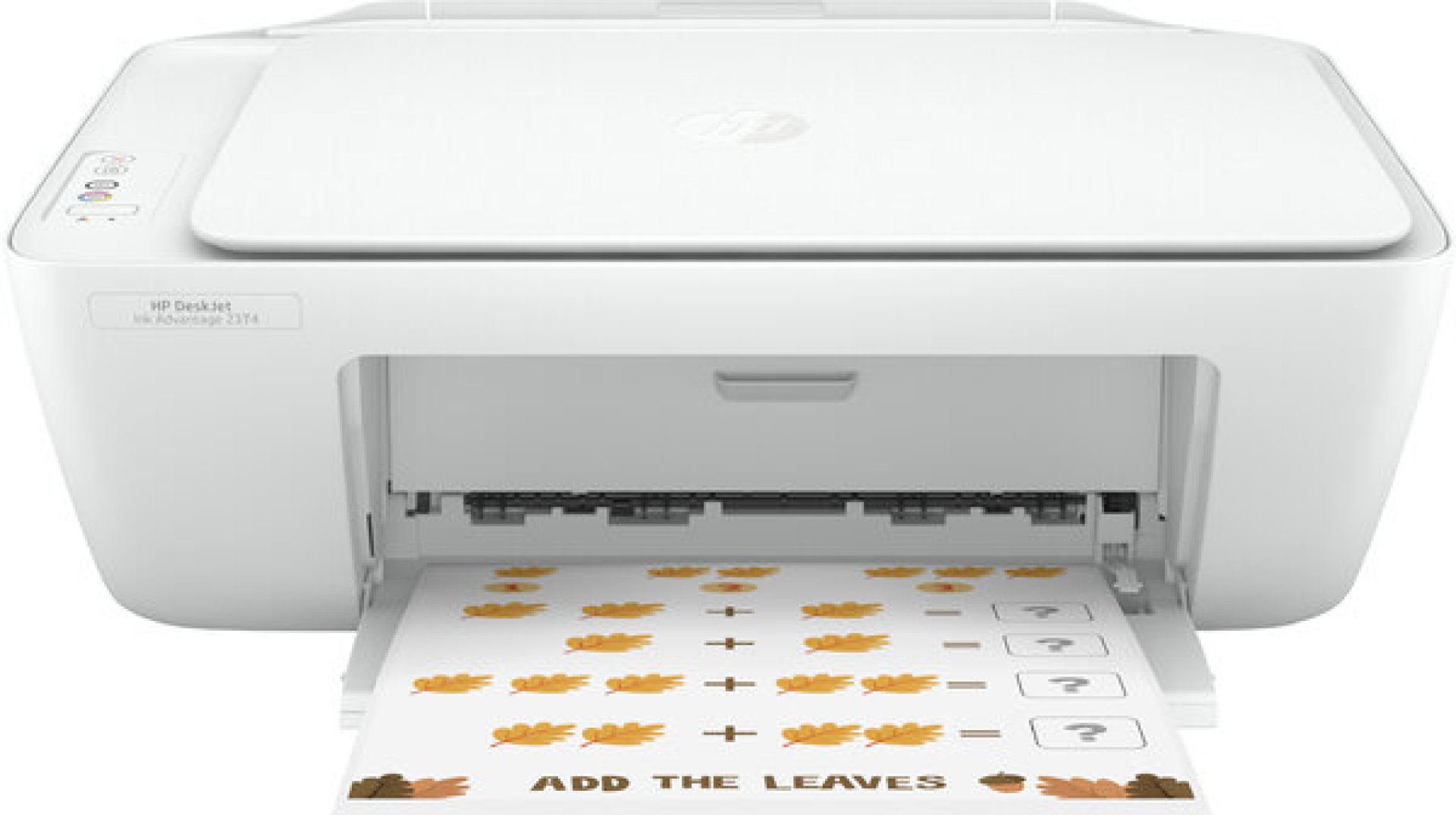 Impresora multifuncional HP Deskjet Ink Advantage 2374 7WQ03A – 4800 x 1200 DPI – 7.5 ppm, 60 hojas, 1000 páginas por mes