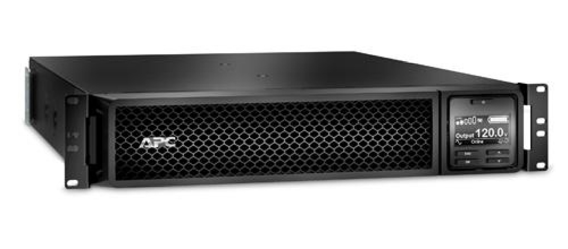 No Break Capacidad 2200va – 1800watts, 120v, 7 APC SRT2200RMXLA, 2200 VA, 1800 W, 3 h, Negro, Industrial y Oficina