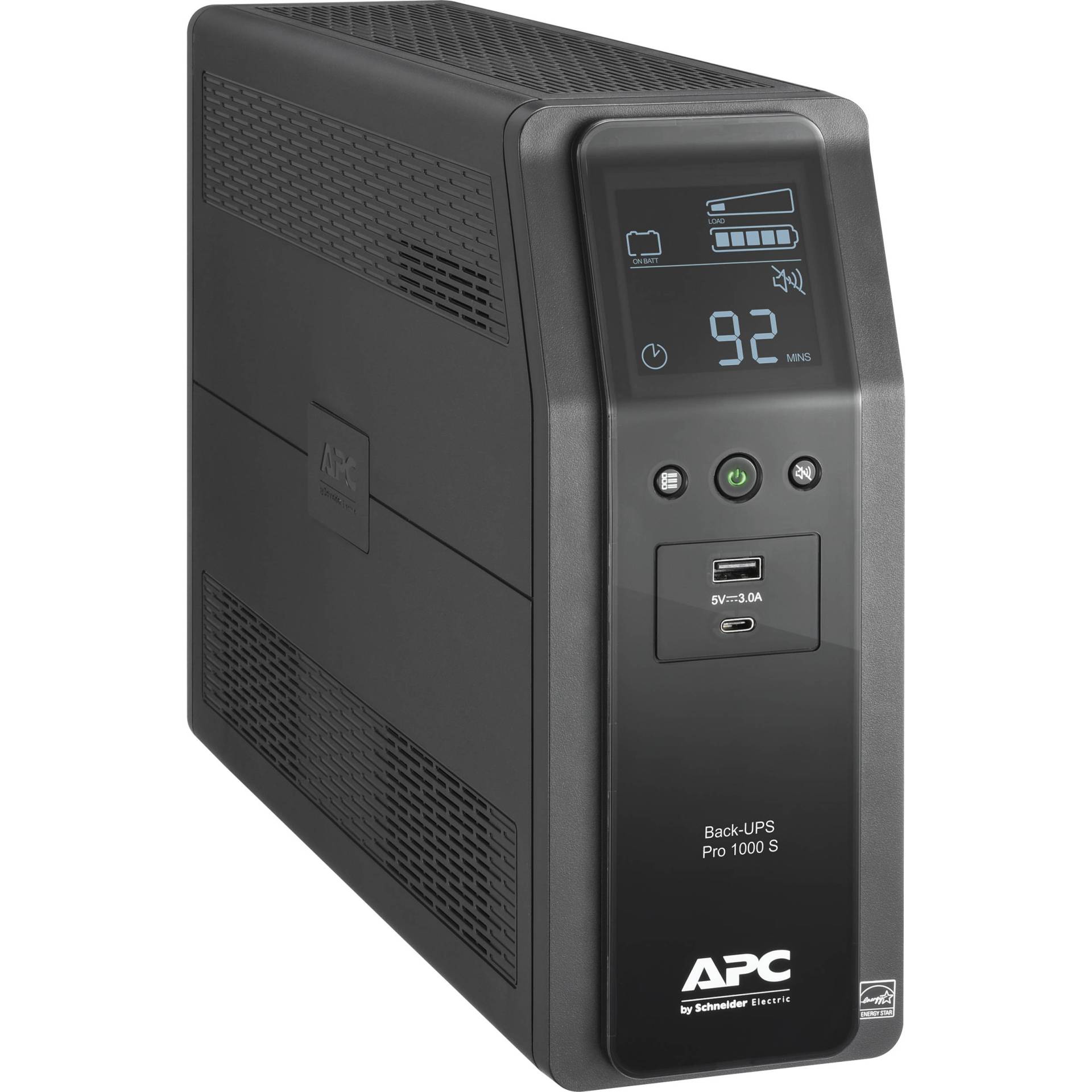 No Break APC BR1100M2-LM – 1100 VA, 600 W, 16 h, Negro