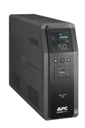 No Break APC BR1500M2-LM – 1500 VA, 900 W, 16 h, Negro