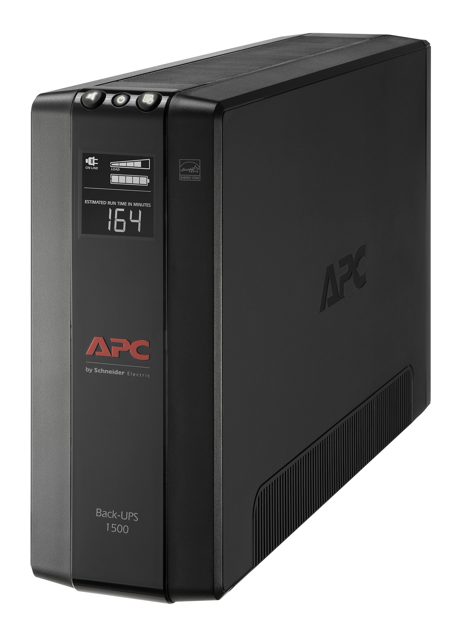 No Break Capacidad 1500 VA – 900 W, 120 V con  APC BX1500M-LM60, 1500 VA, 900 W, 16 h, Negro, Industrial y Oficina