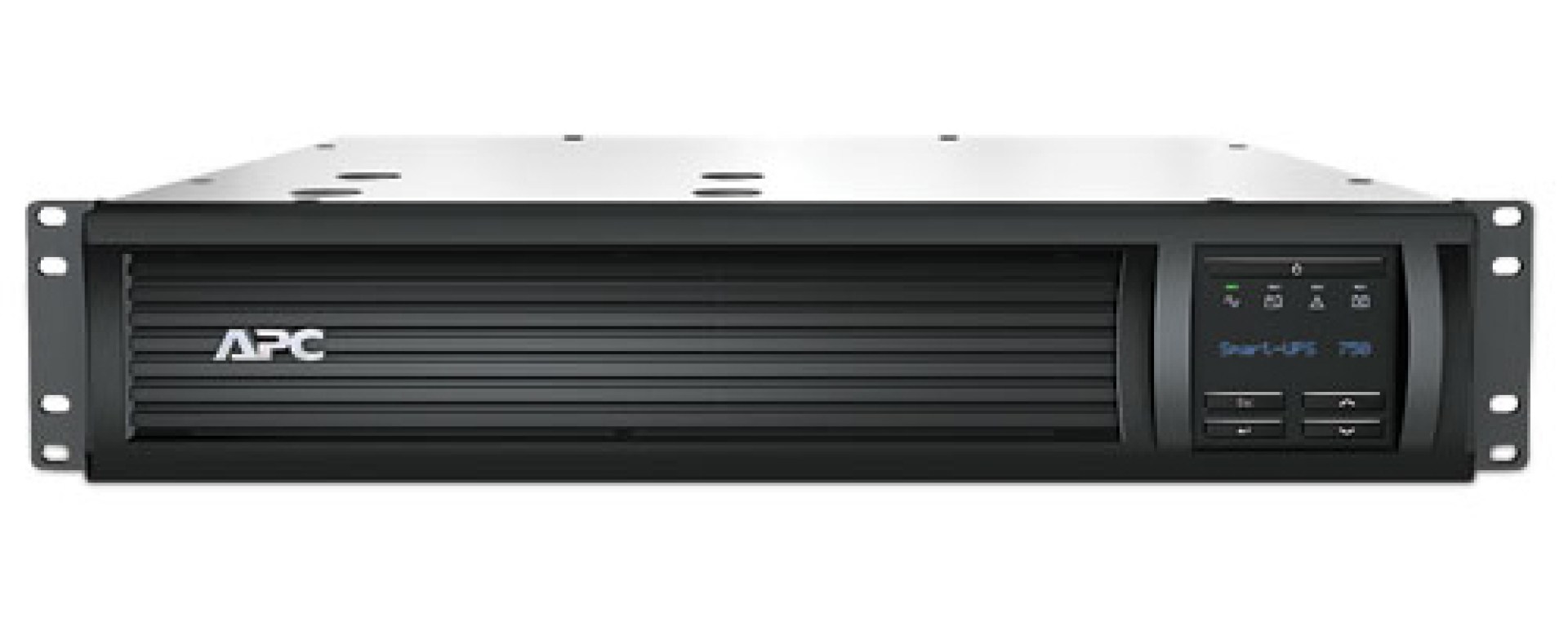 No Break Capacidad 750 VA 500 watts – Entrada  APC SMT750RM2UC, 750 VA, 500 W, 3 h, Negro, Industrial y Oficina