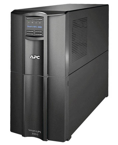 No Break Capacidad 2880 VA 2700 watts – 120V, APC SMT3000C, 2880 VA, 2700 W, 3 h, Negro, Industrial y Oficina