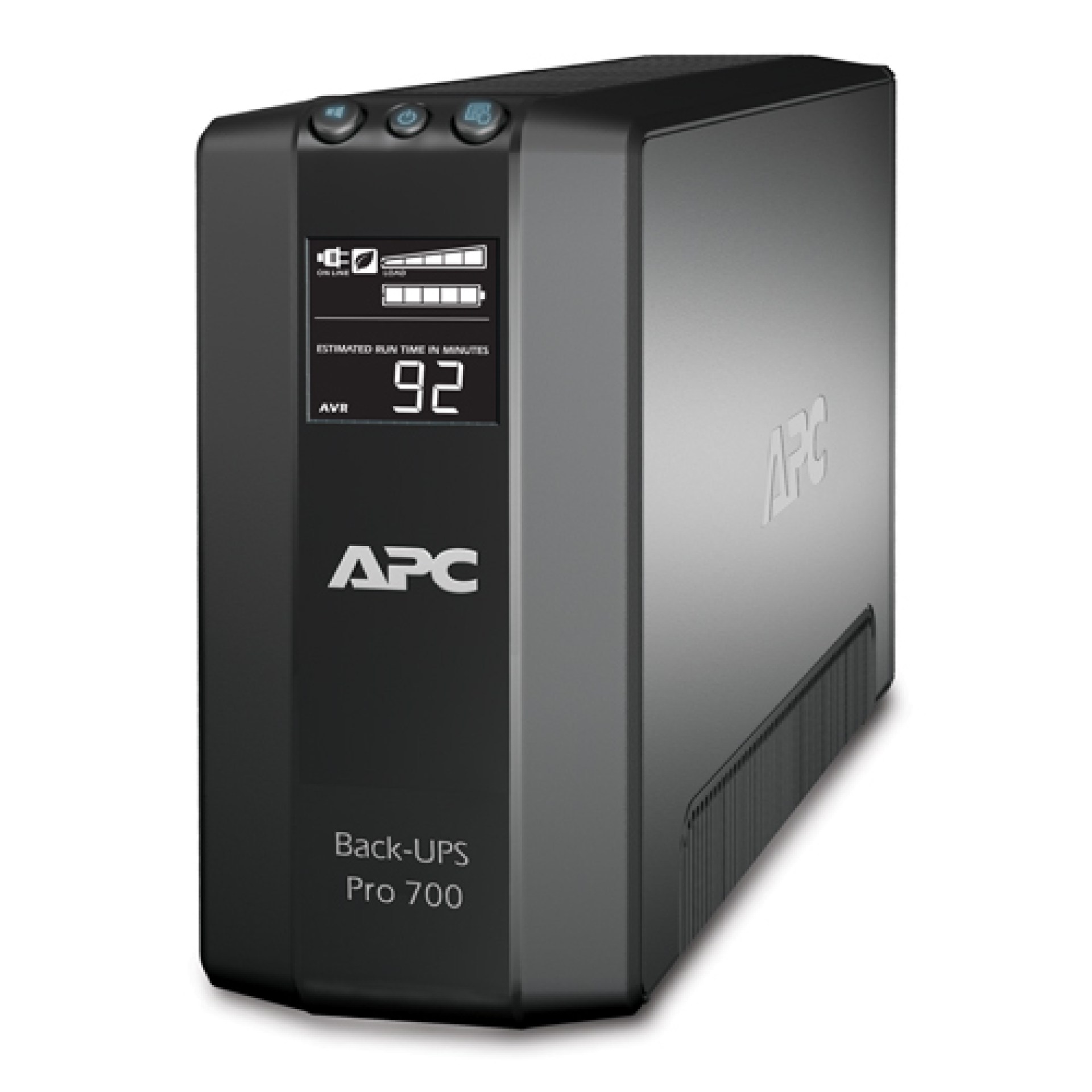 No-Break APC – 700 VA, 420 W, 12 h, Negro, Hogar y Oficina