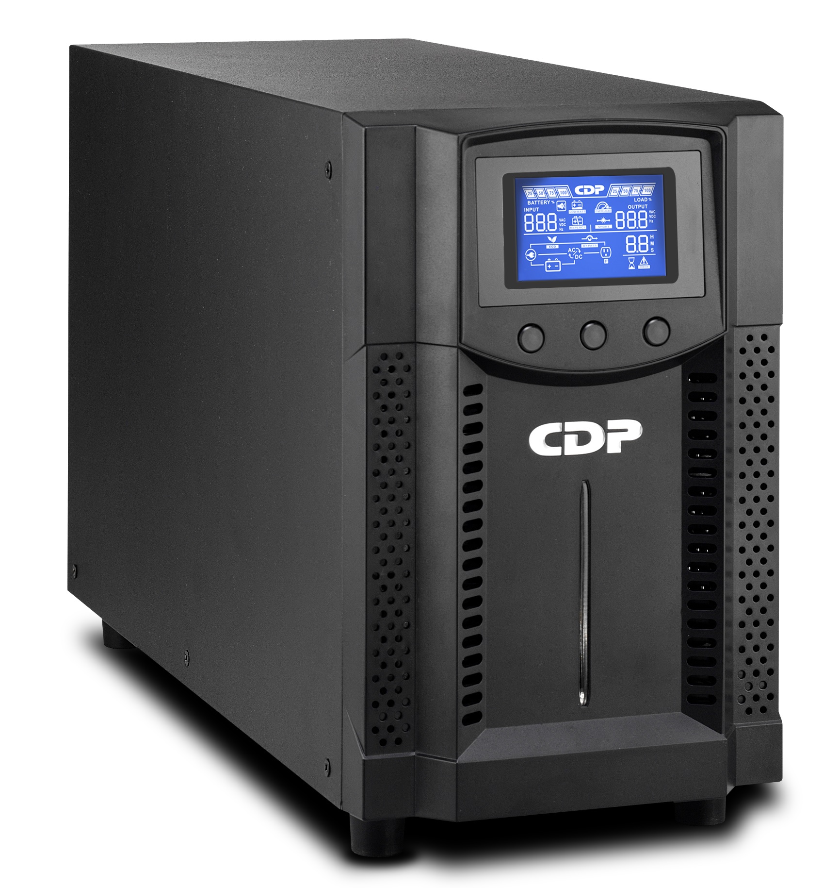No-break Online CDP – UPO11-2 AX, 2000 VA, 2000 W, Negro