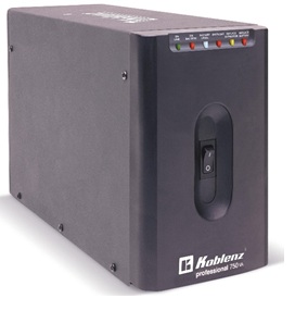 No Break KOBLENZ 15007 – 1500 VA, 900 W, Negro, Hogar y Oficina