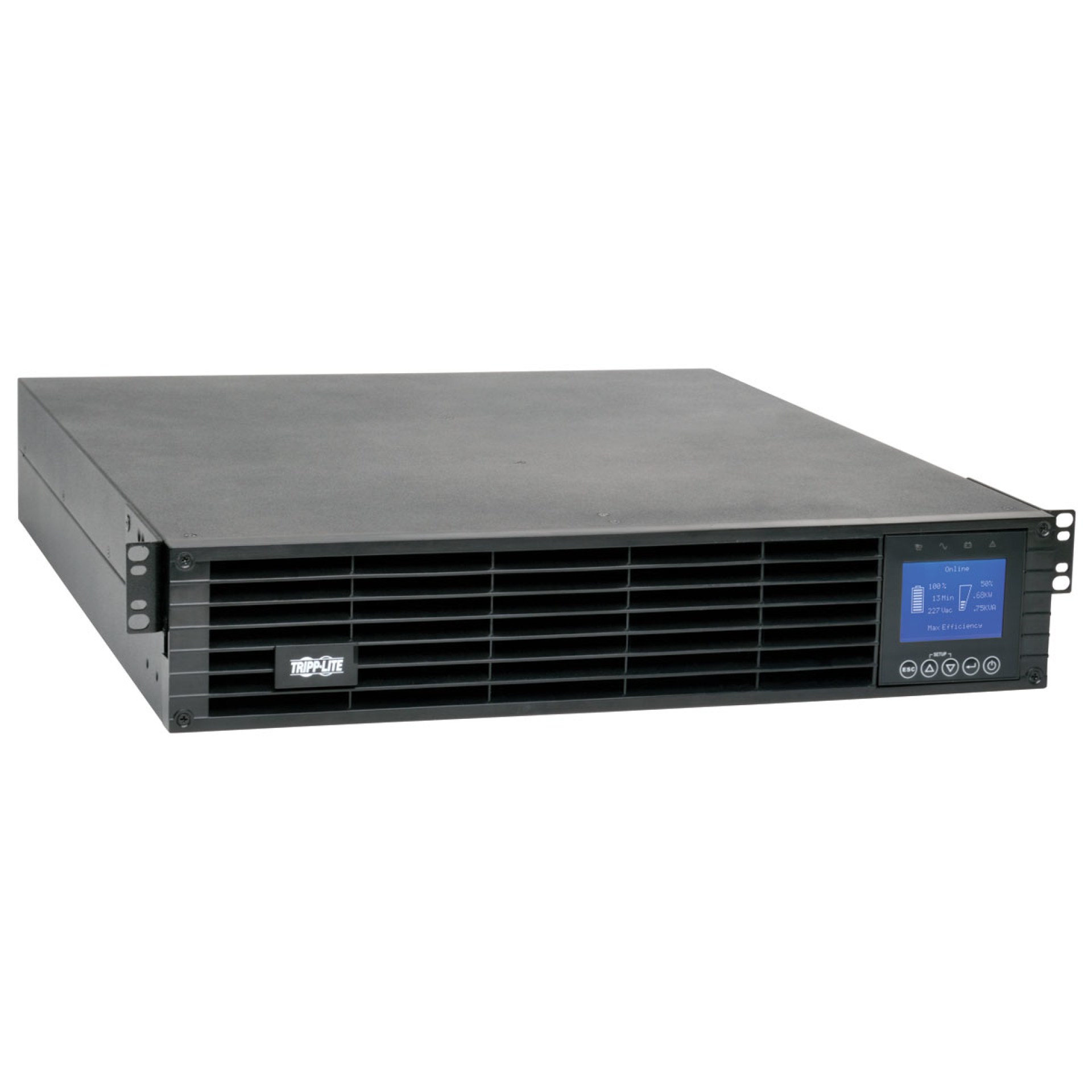 UPS SmartOnline de doble conversión TRIPP-LITE SUINT1500LCD2U – 1.5 KVA, 1350 W, 5 h, Industrial y Oficina