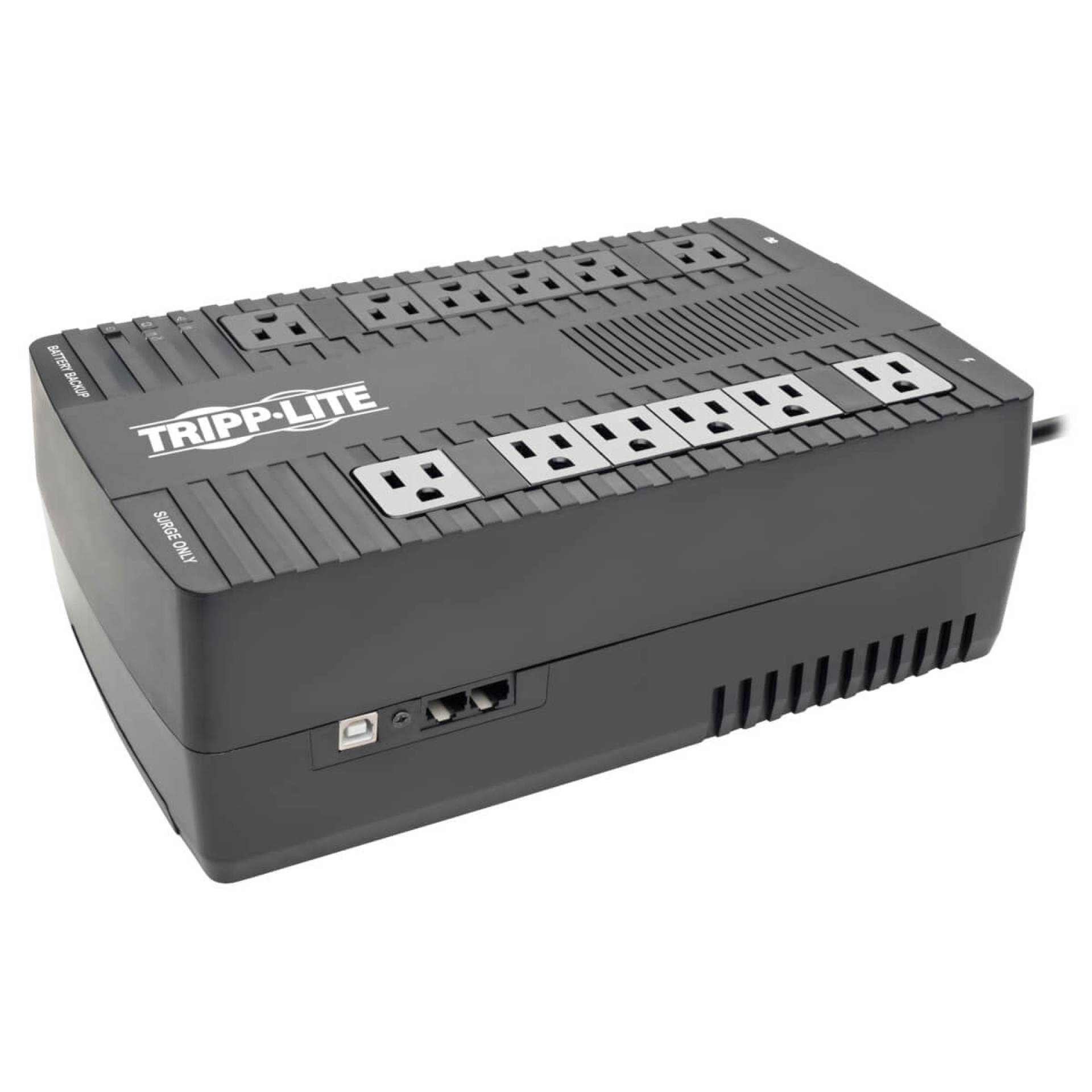 No-Break TRIPP-LITE – 900 VA, 480 W, 12 h, Negro, Hogar y Oficina