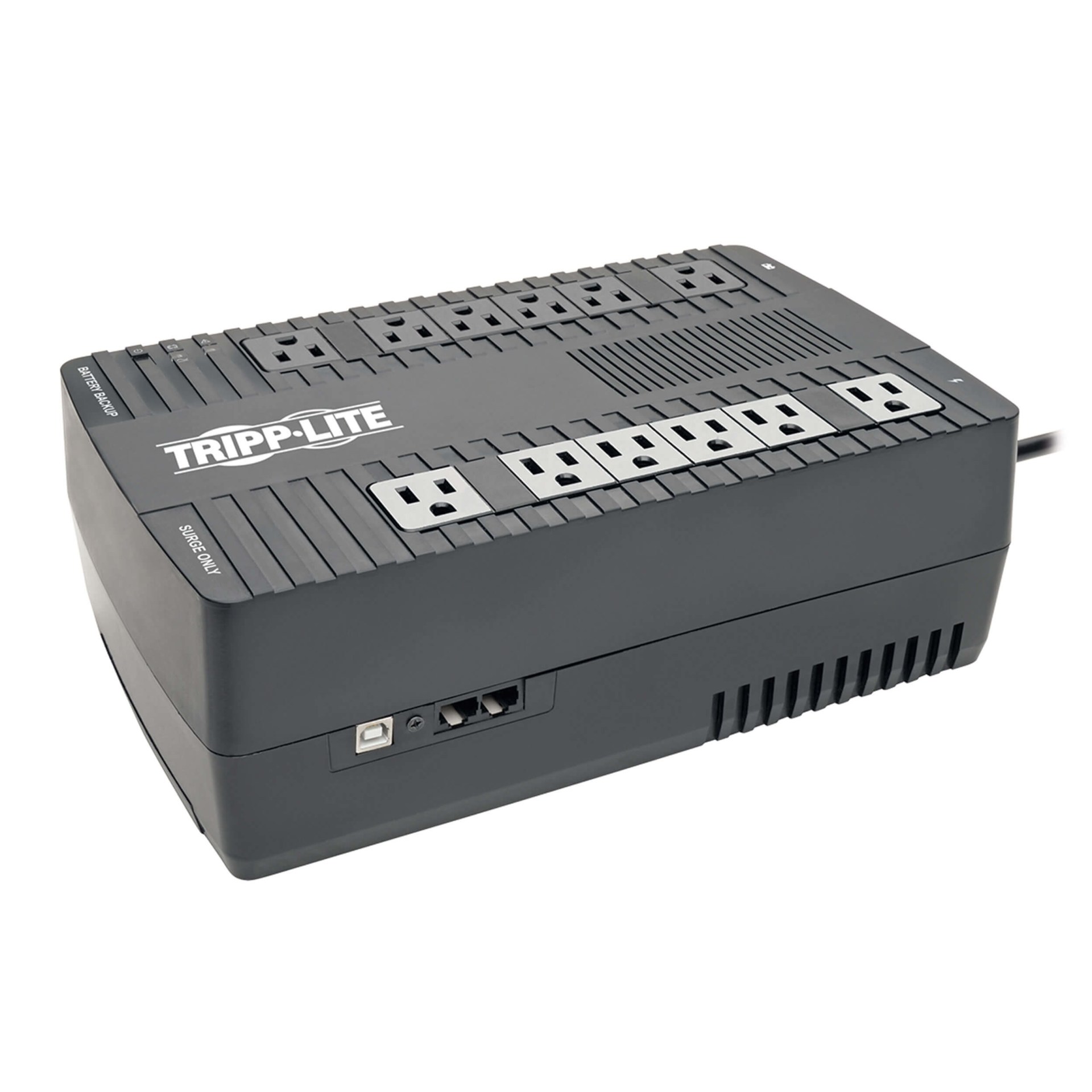UPS TRIPP-LITE AVR750U – 750 VA, 450 W, Negro