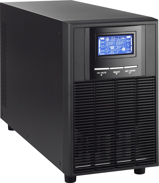 UPS Online con Doble Conversión VICA GAMMA 2K – 2000 VA, 1800 W, 4 h, Negro