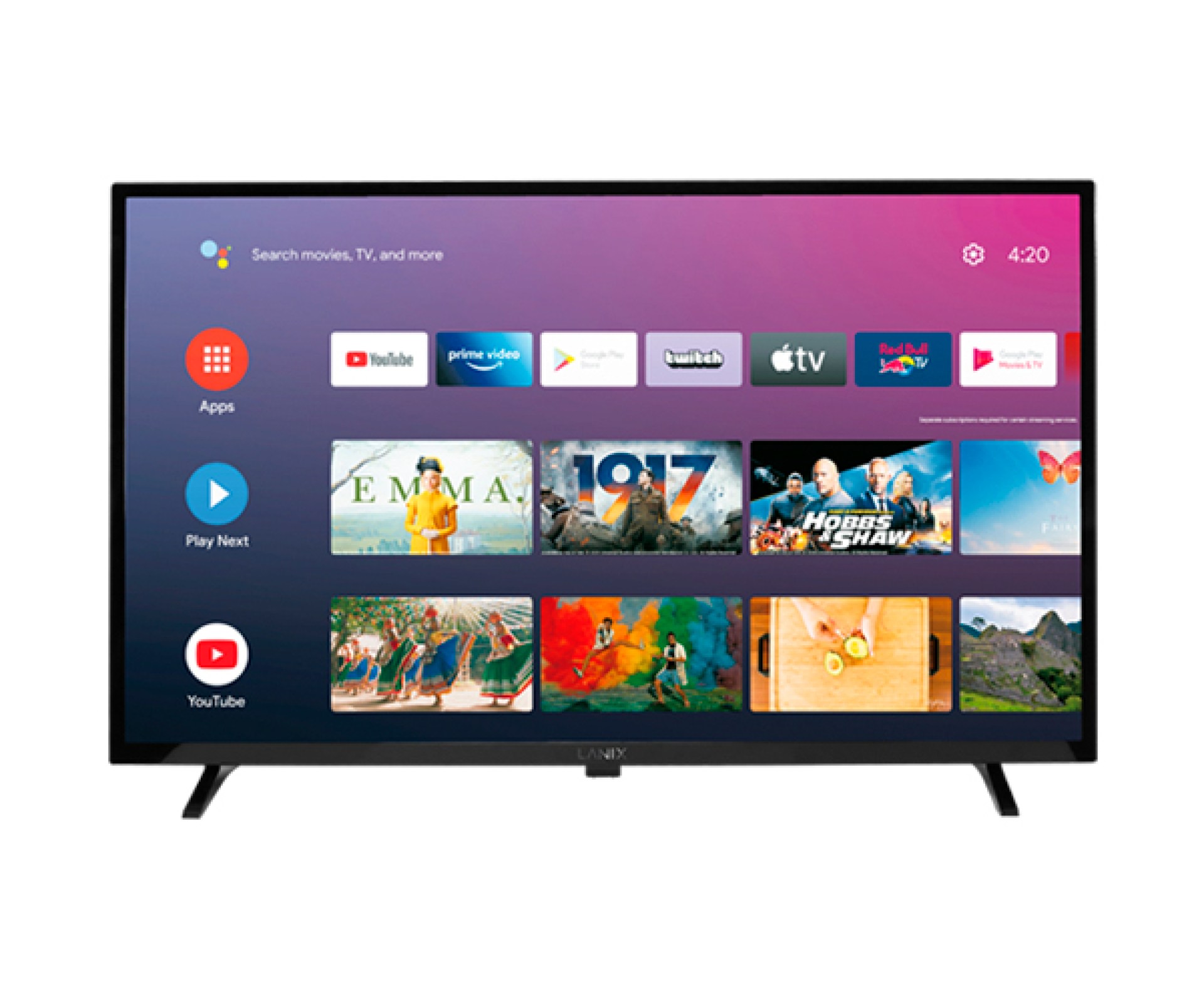 Smart TV Lanix 32 pulgadas – Android 11, Resolucion 1366 x 786, 1GB RAM
