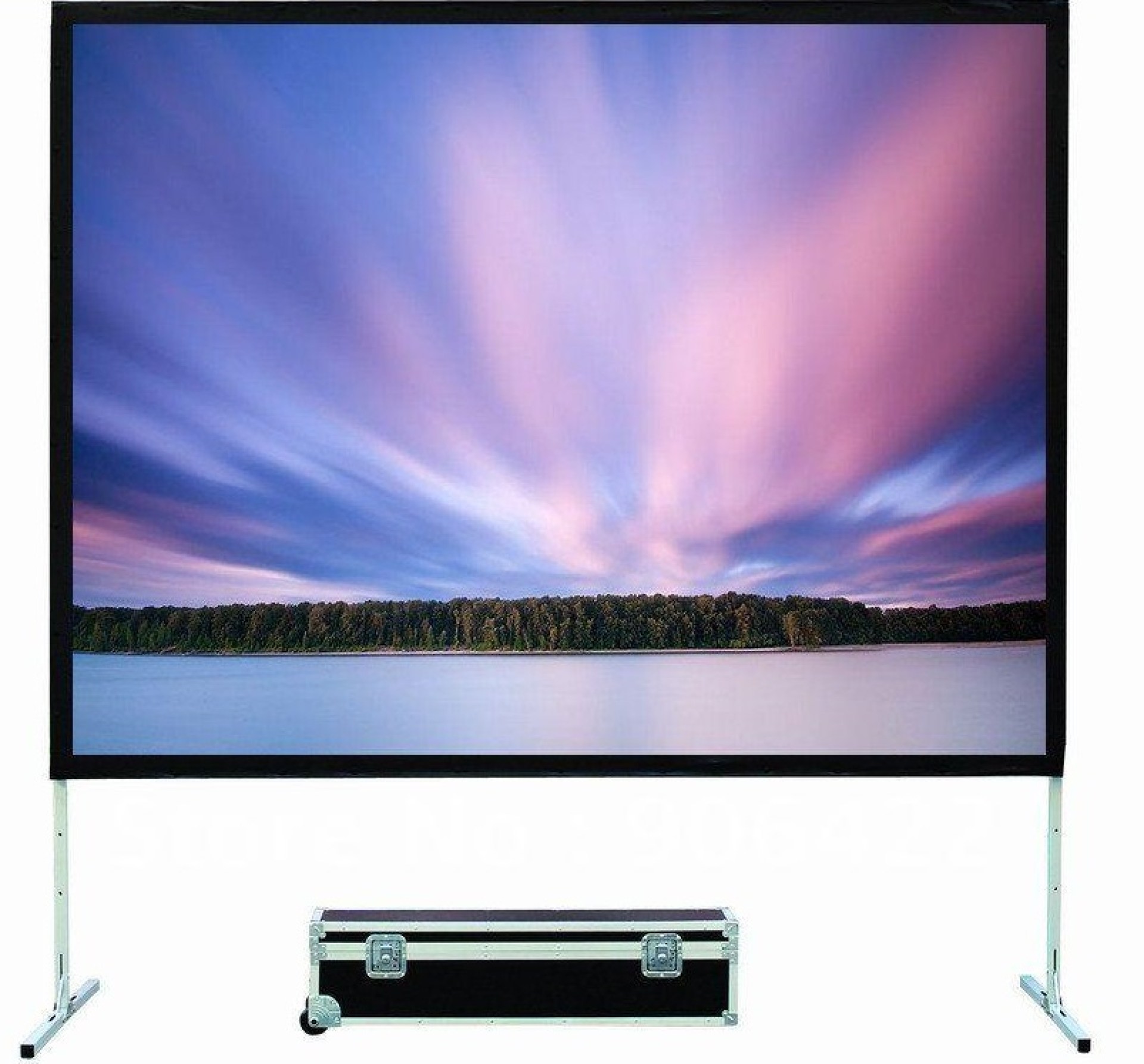 Pantalla de Proyección Multimedia Screens MSFF200-2 – 200 Pulgadas, Fast Fold