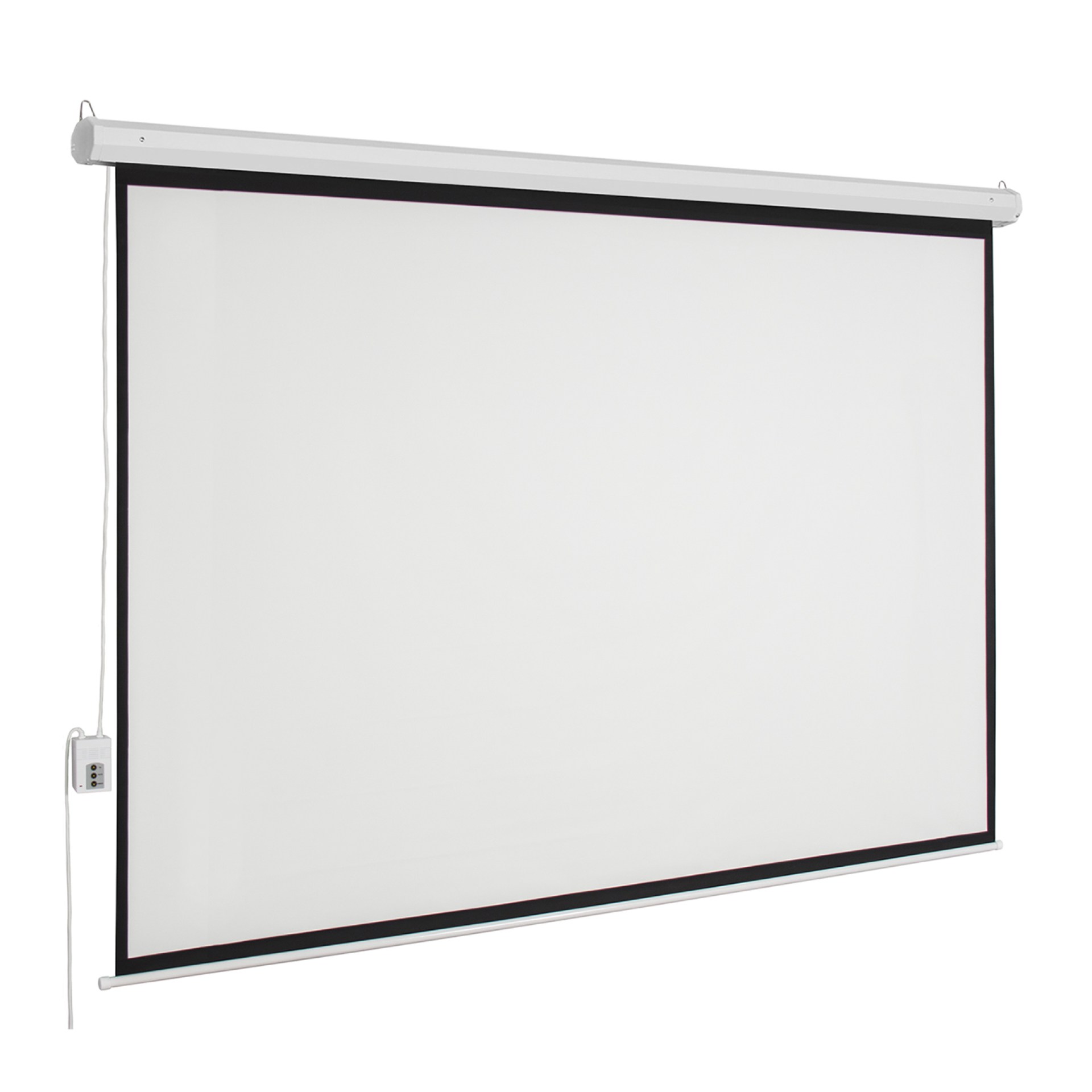 Pantalla de Proyección Eléctrica de Colgar Multimedia Screens MSE-229 – 150 pulgadas, Eléctrica