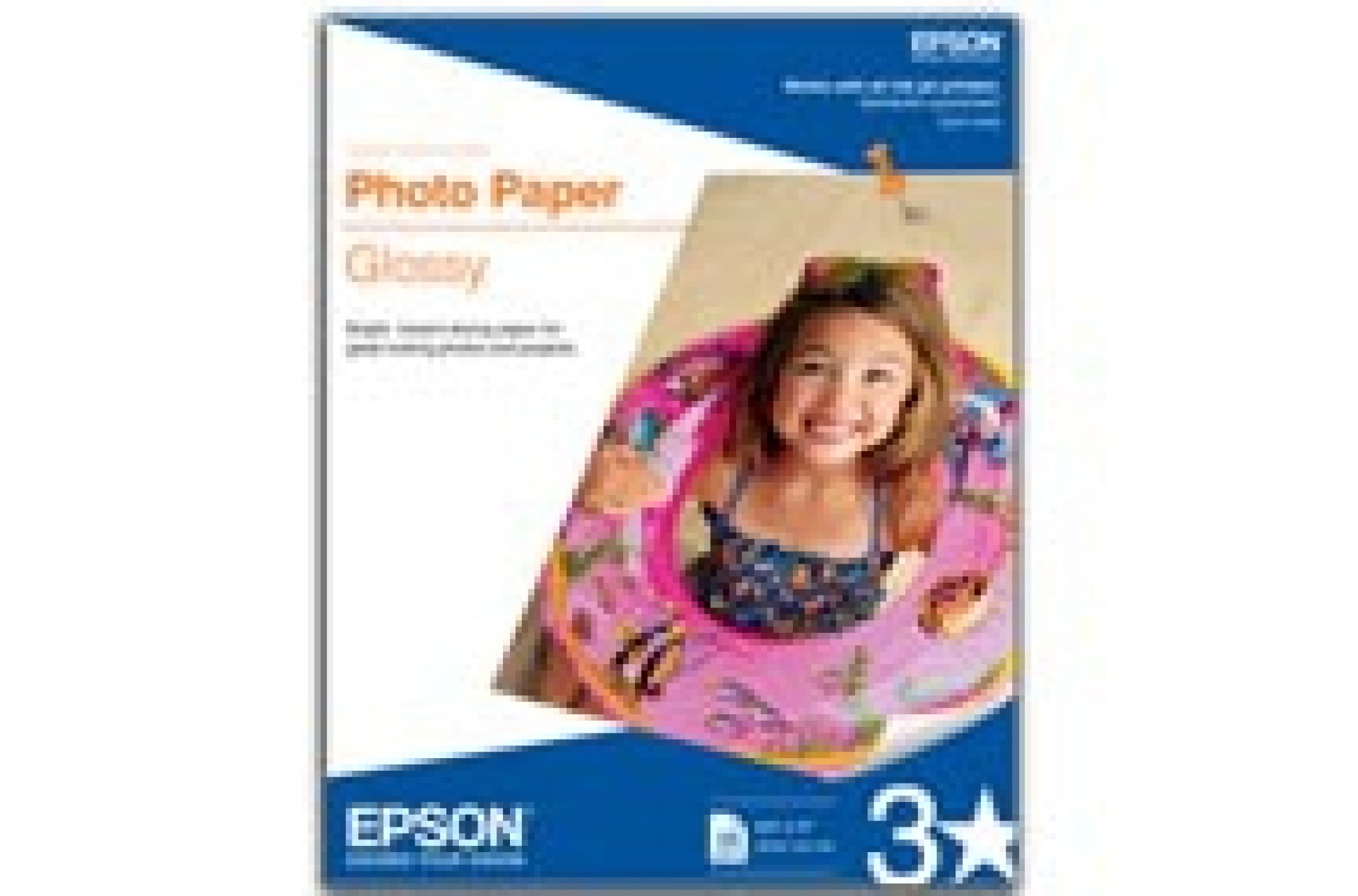 Papel fotográfico EPSON GLOSSY PHOTO – Papel Bond, Color blanco