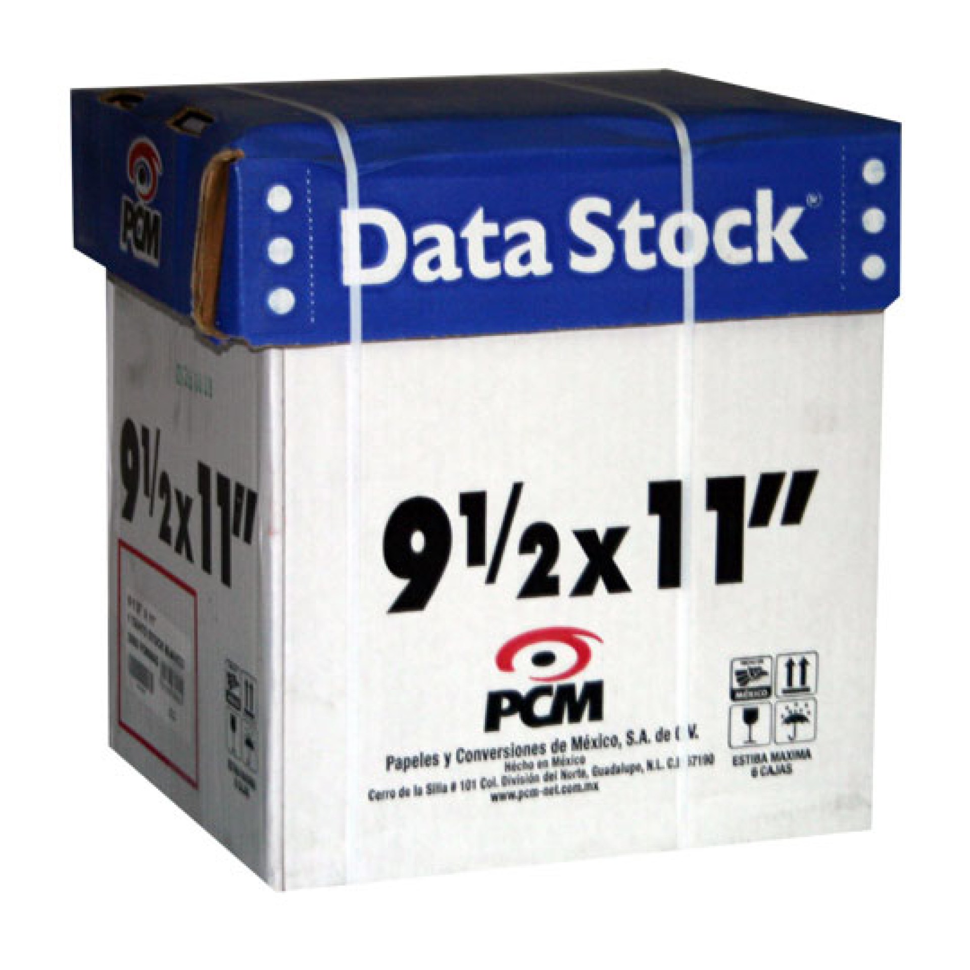 Papel PCM Data Stock DS00131000B 9.5 X 11 3 Tanto con 1000 Blanco –