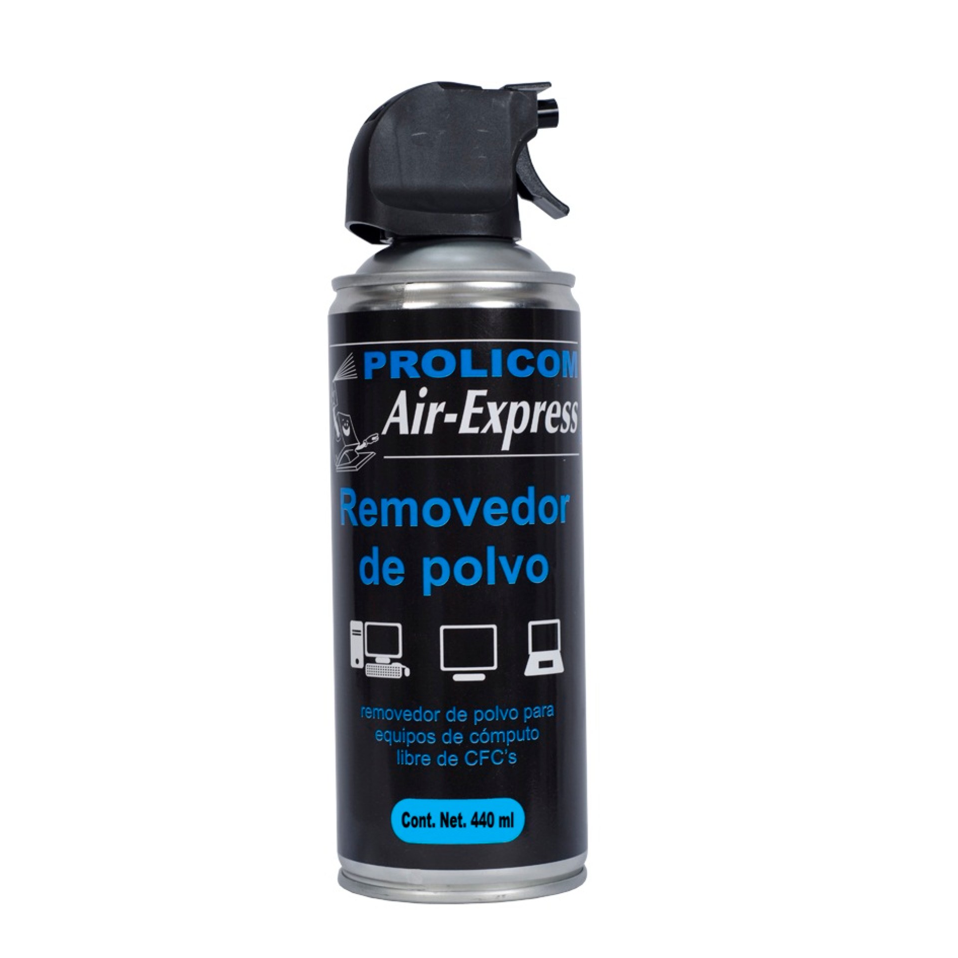 Aire comprimido PROLICOM – AIR-EXPRESS, 440ml, Aire comprimido, Conexiones y teclados