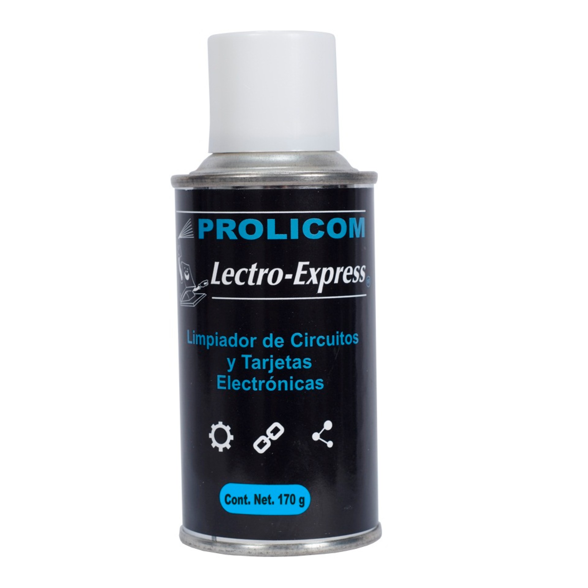 Limpiador antiestático PROLICOM – LECTRO-EXPRESS, 170ml, Limpiador en spray, Anti estáticos de circuitos