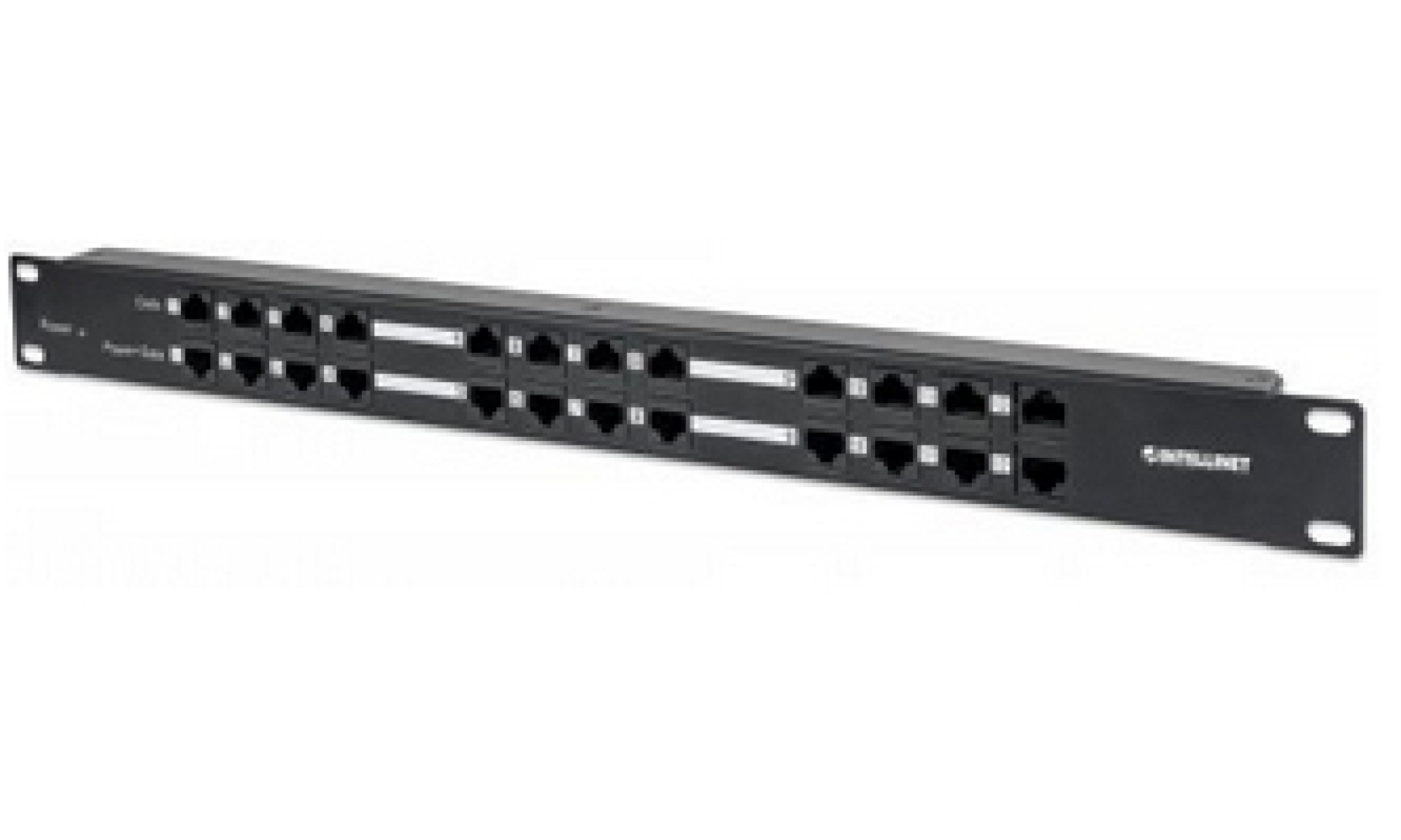 Panel Parcheo INTELLINET 720342 – Negro, Metal