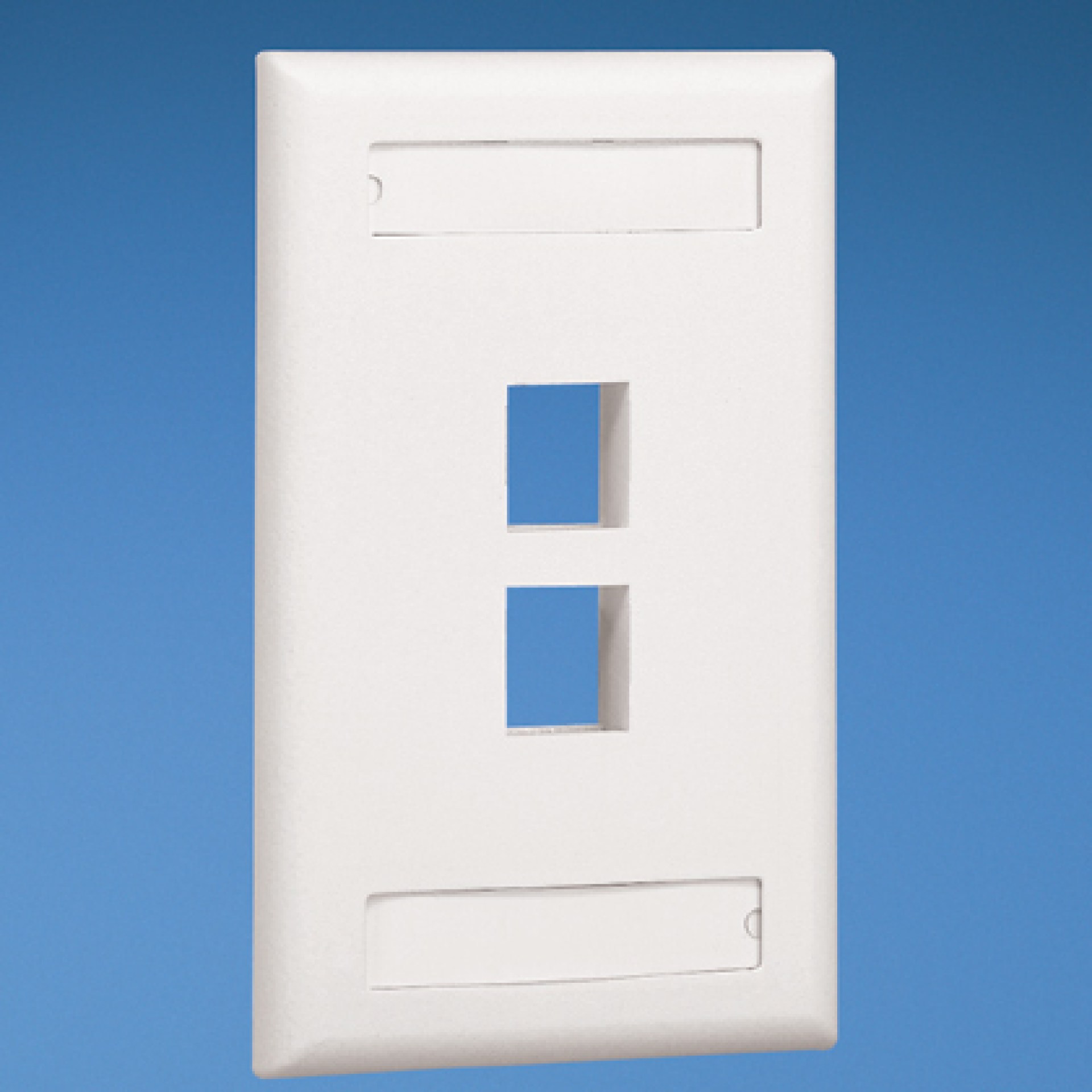 Conector 2 Puertos PANDUIT NK2FIWY – Color blanco