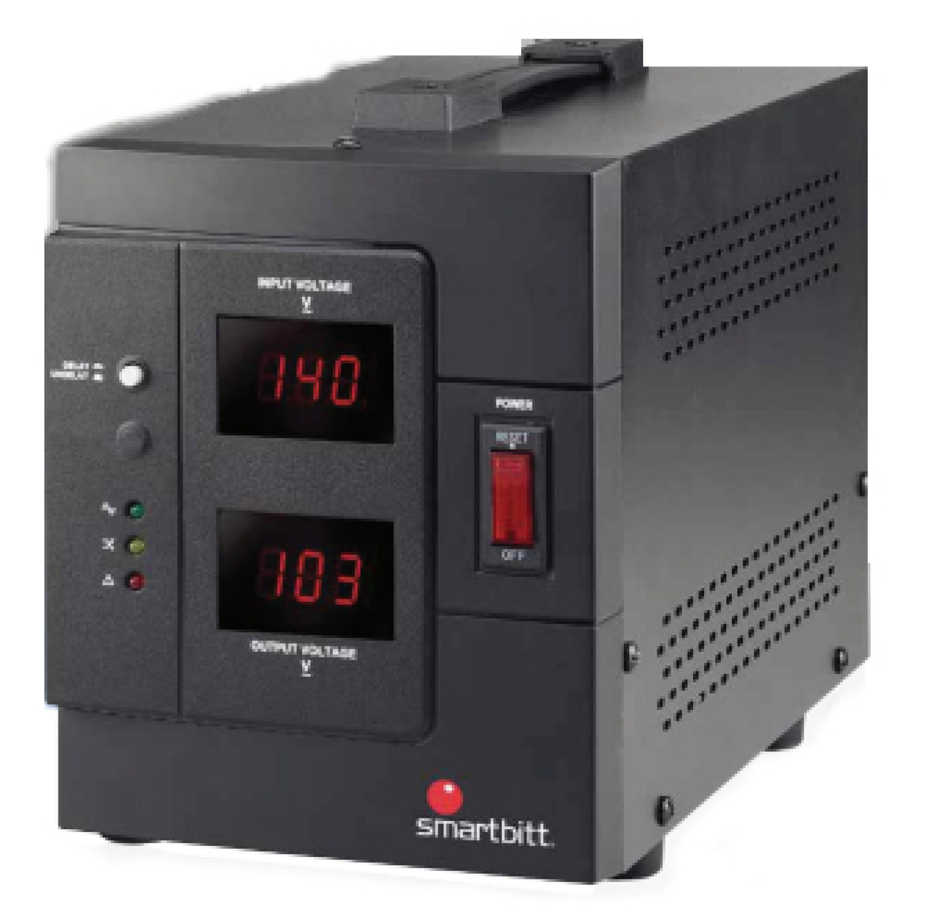 Regulador  SMARTBITT SBAVRC3000 – 4, Negro, 3000 VA, 2000 W