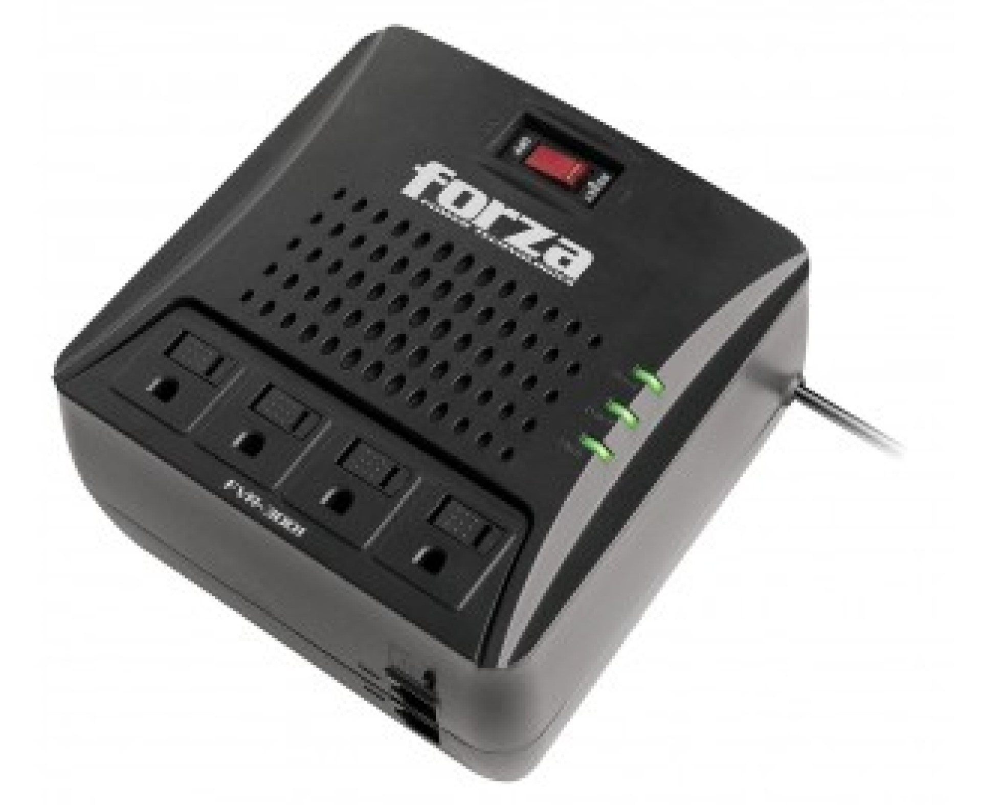 Regulador FORZA – Negro, Hogar y Oficina, 3000 VA, 1500 W