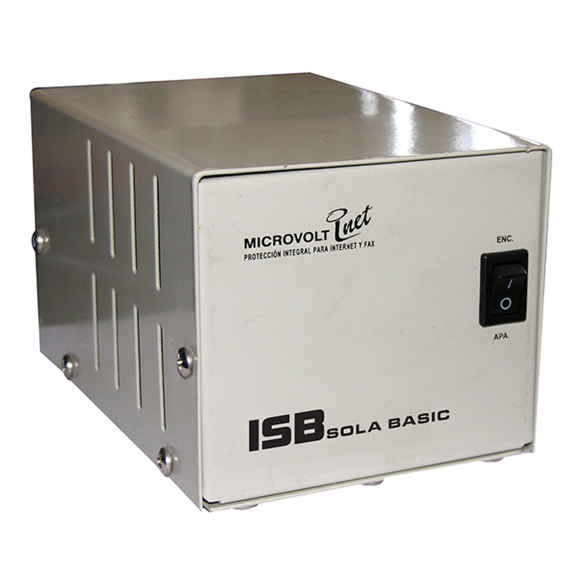Regulador Industrias Sola Basic MICROVOLT 1000 VA – Negro, Hogar y Oficina, 1000 VA, 750 W
