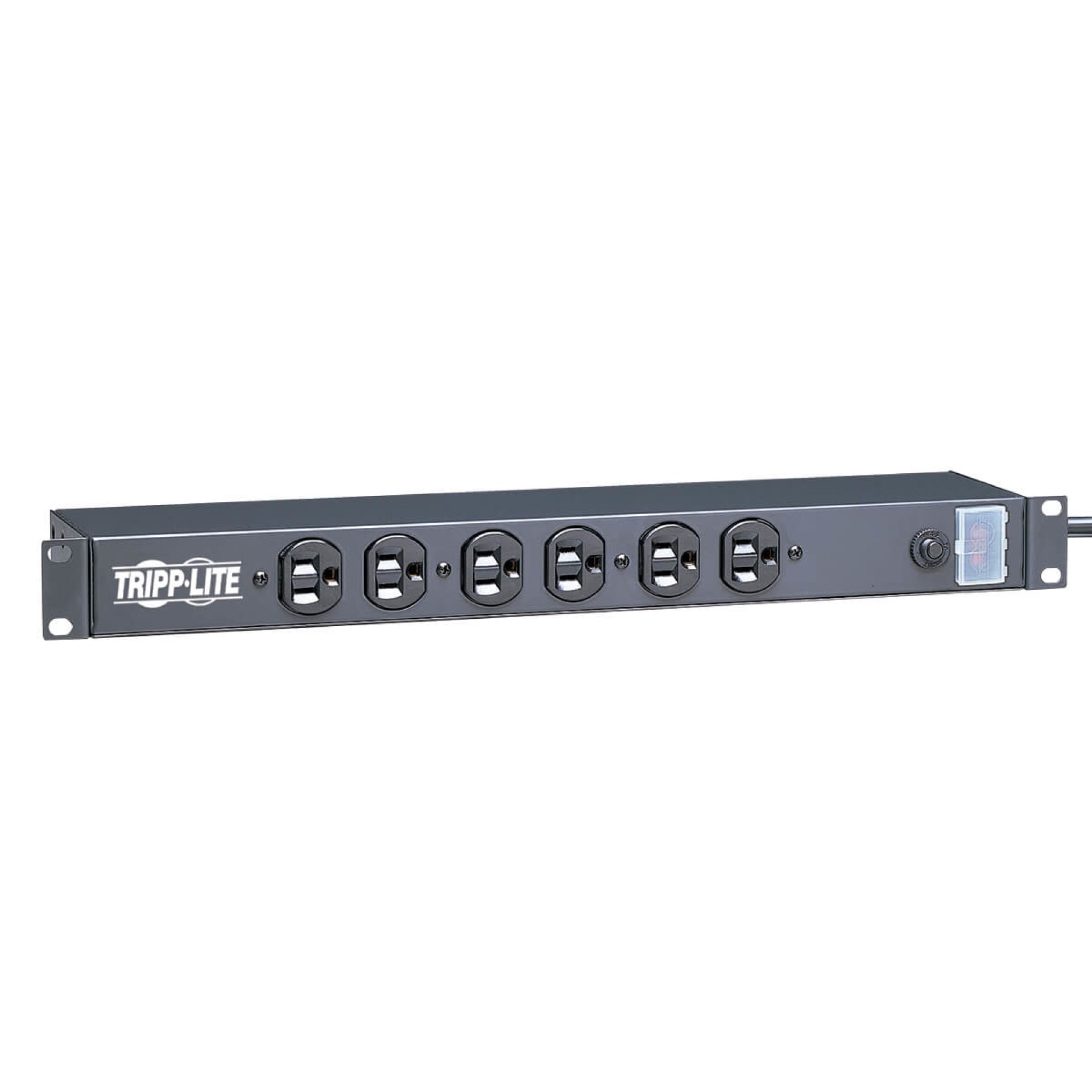 Barra de contactos Tripp Lite para instalación en rack 1U – 120V, 15A, 5-15P, 12 tomacorrientes