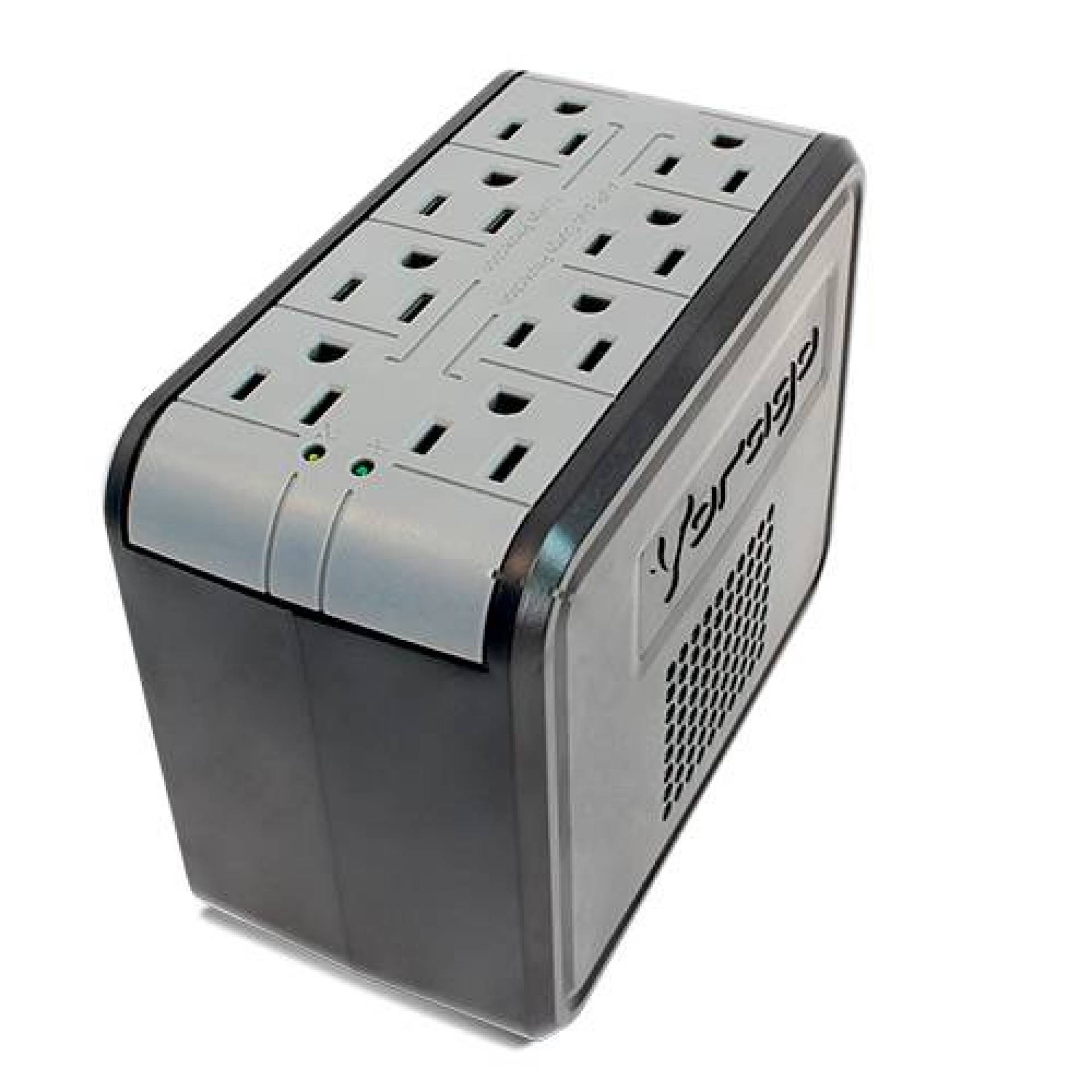 Regulador de Voltaje Vorago AVR-100 – 8 Contactos, 1000VA, 480w.